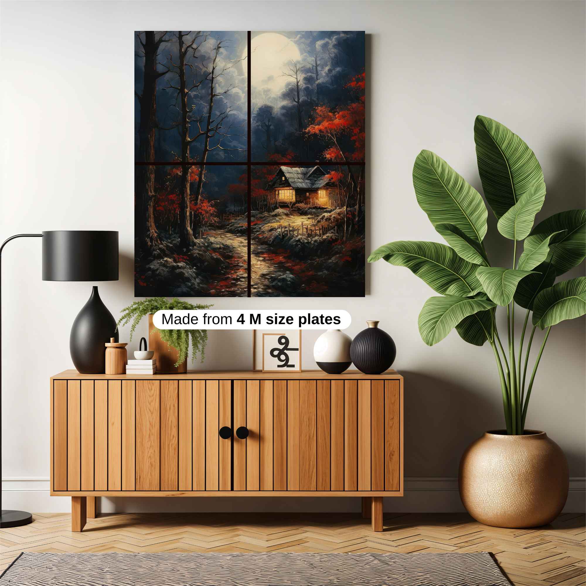 Moonlit Haven Safe Wall Magnetic / M