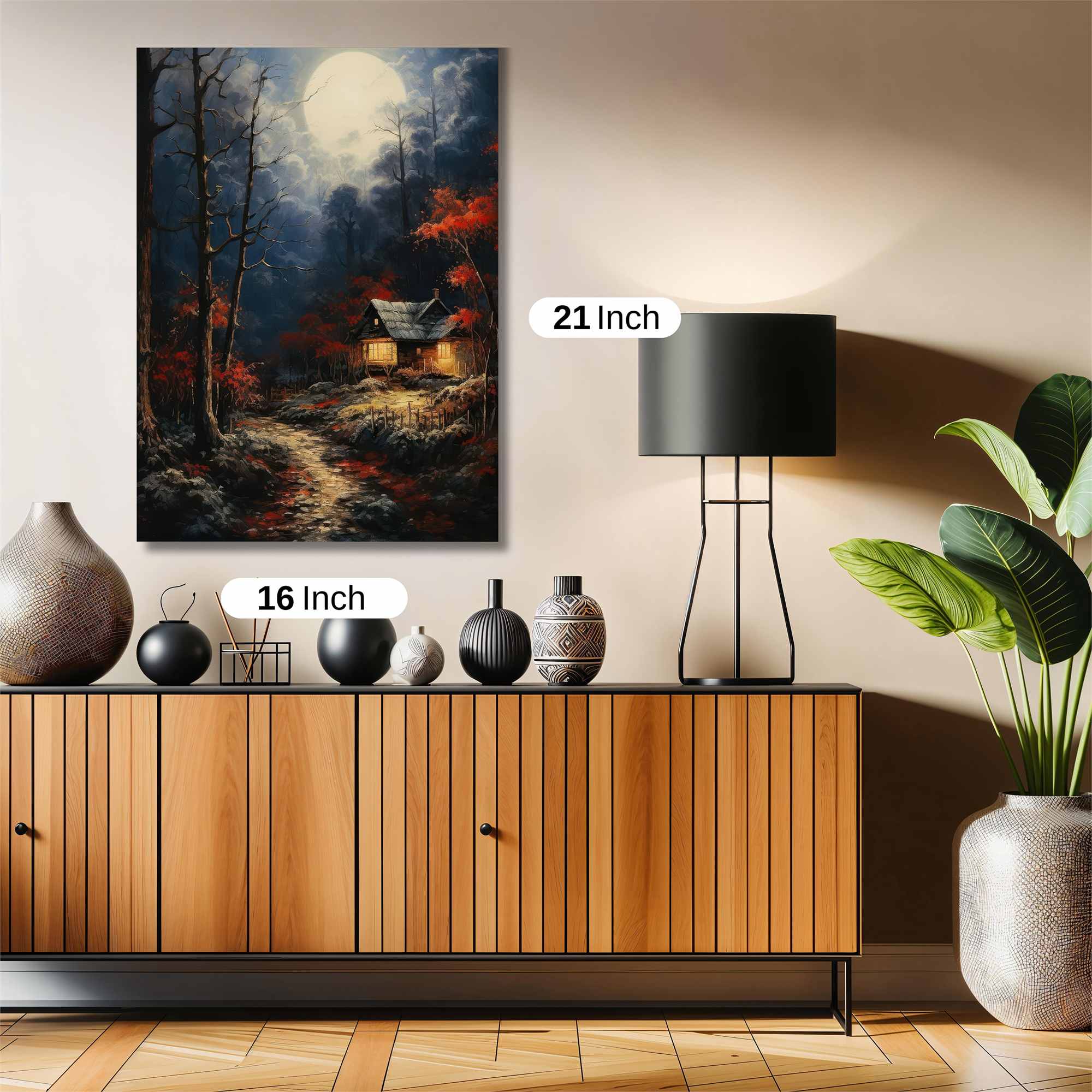 Moonlit Haven Safe Wall Magnetic / M