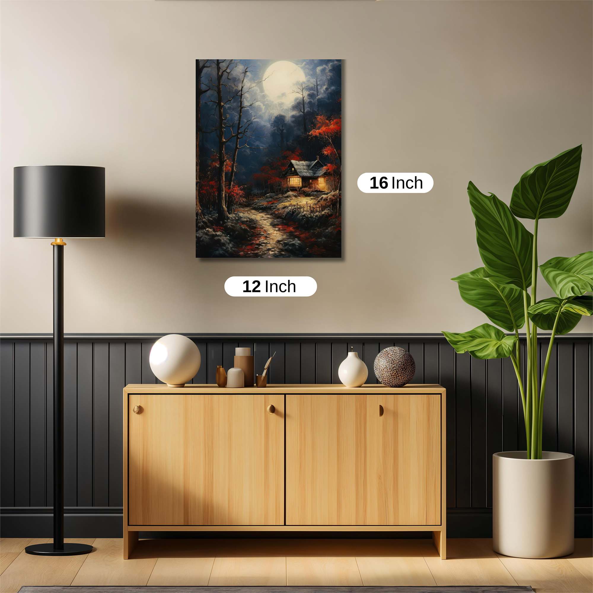 Moonlit Haven Safe Wall Magnetic / M