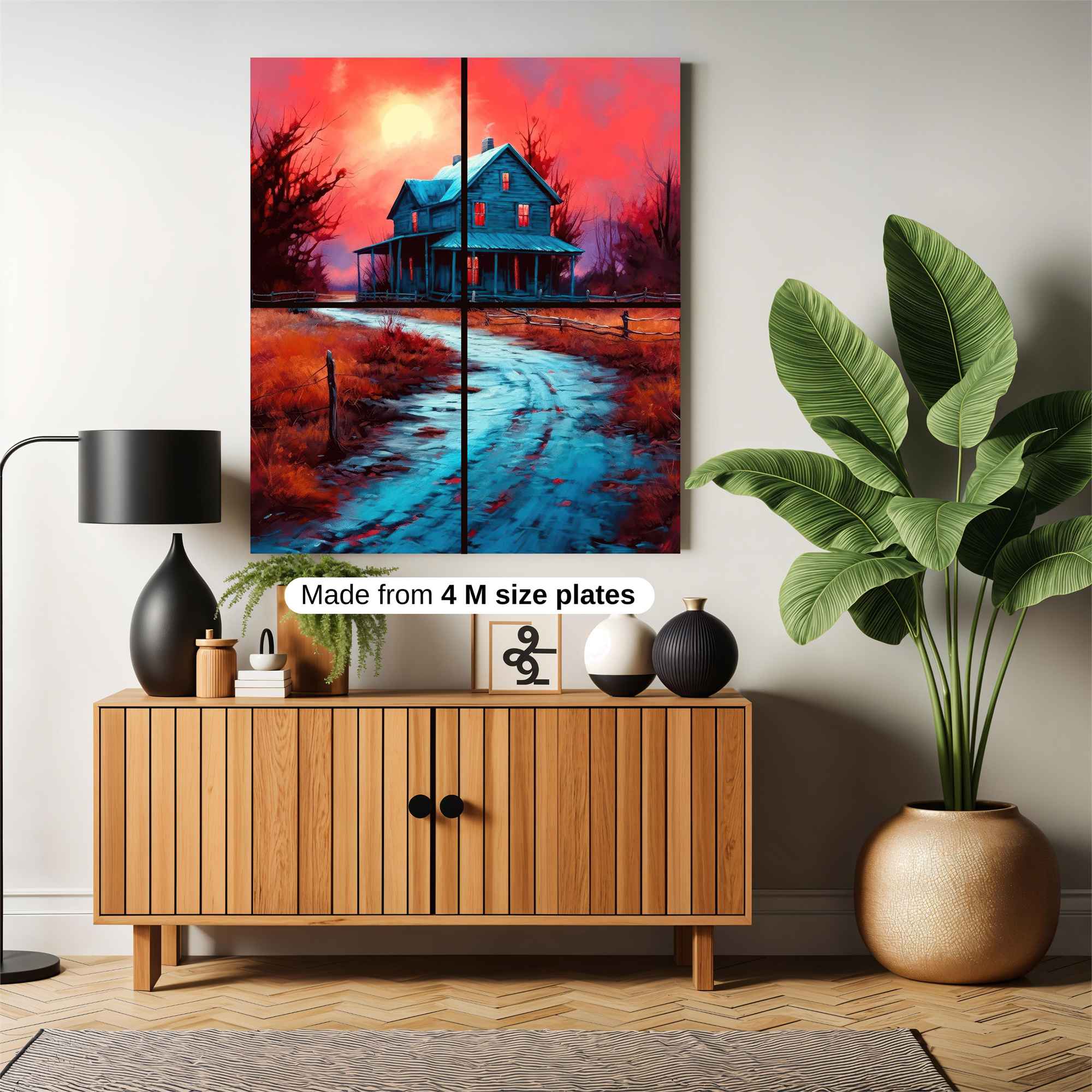 Haunted Twilight Safe Wall Magnetic / M