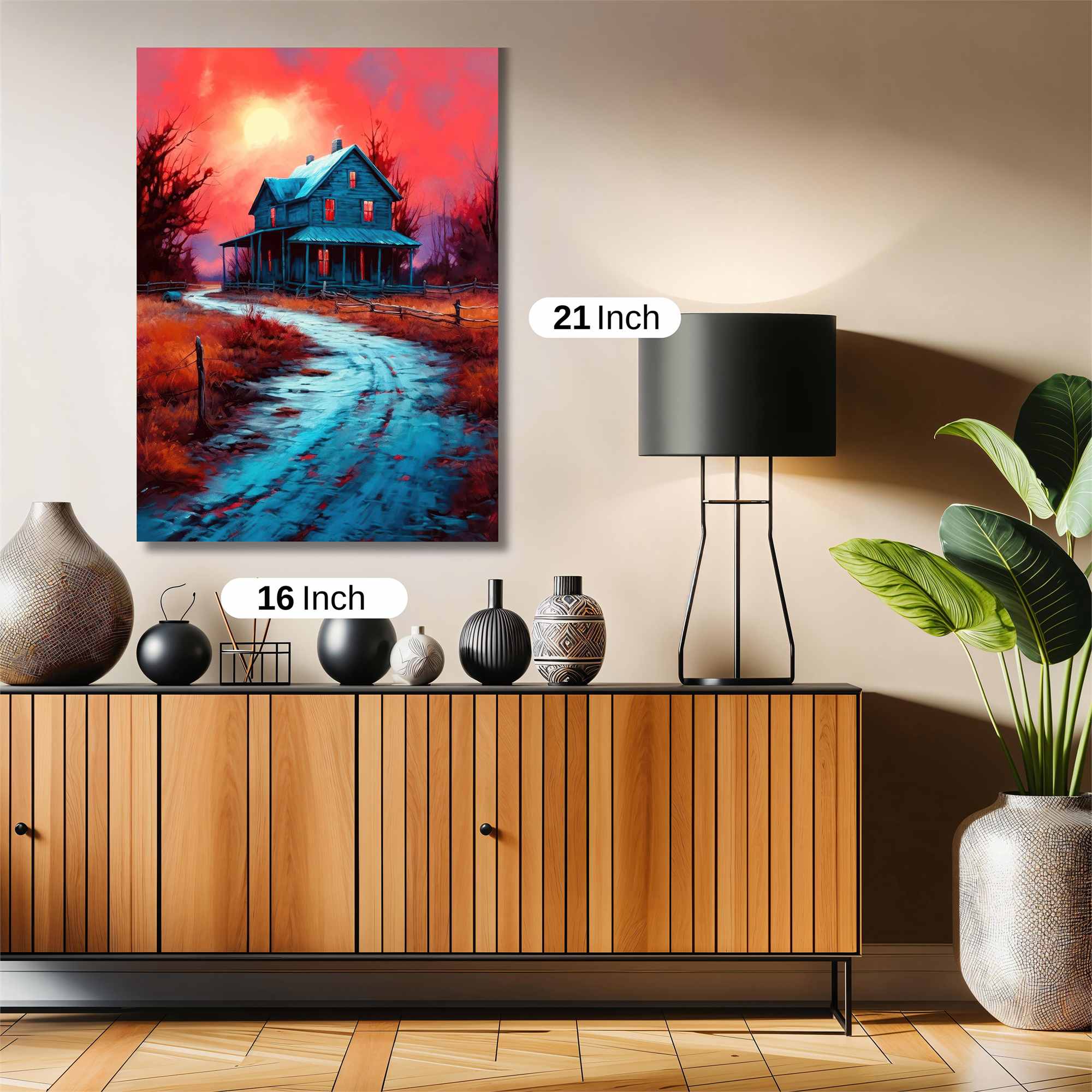 Haunted Twilight Safe Wall Magnetic / M