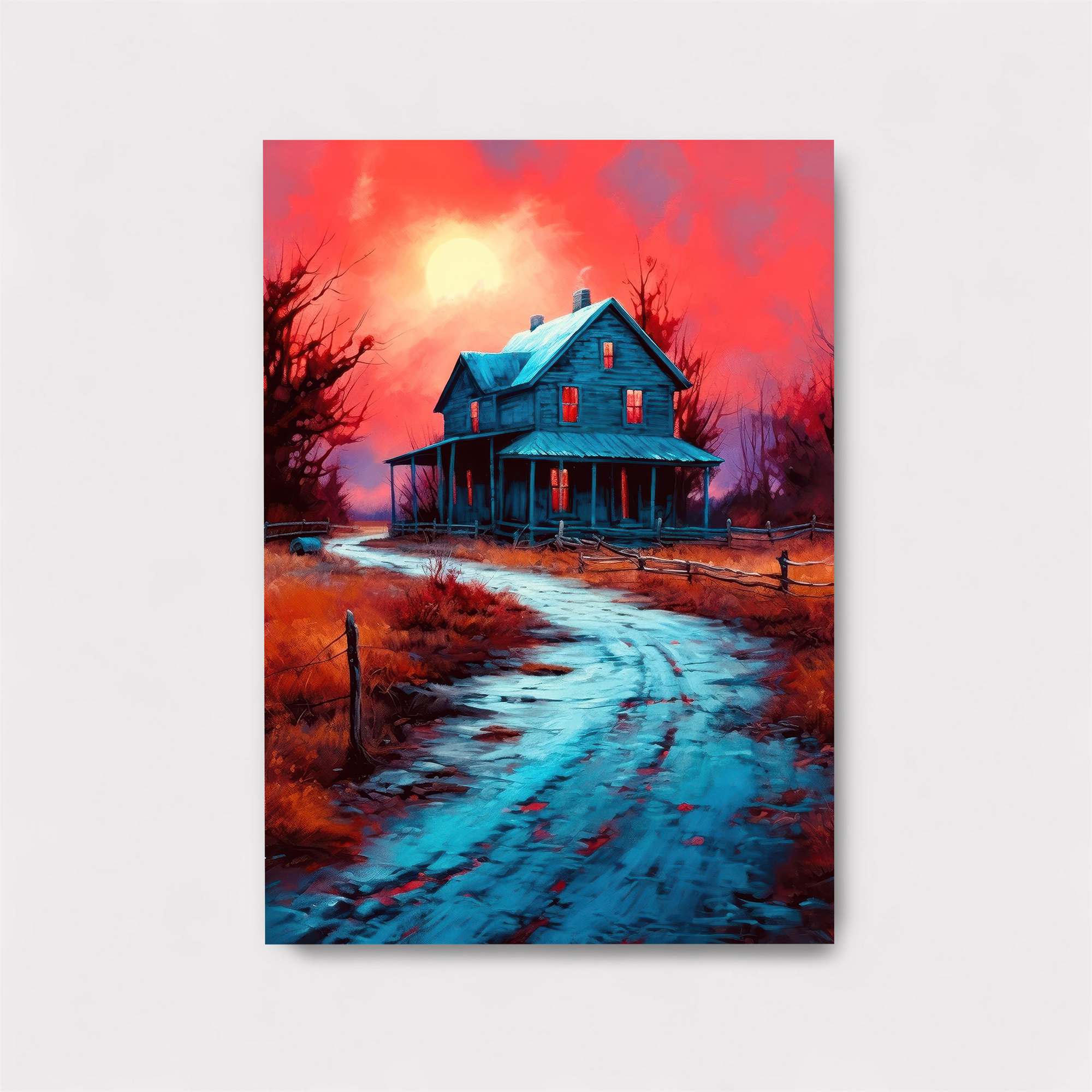 Haunted Twilight Safe Wall Magnetic / M