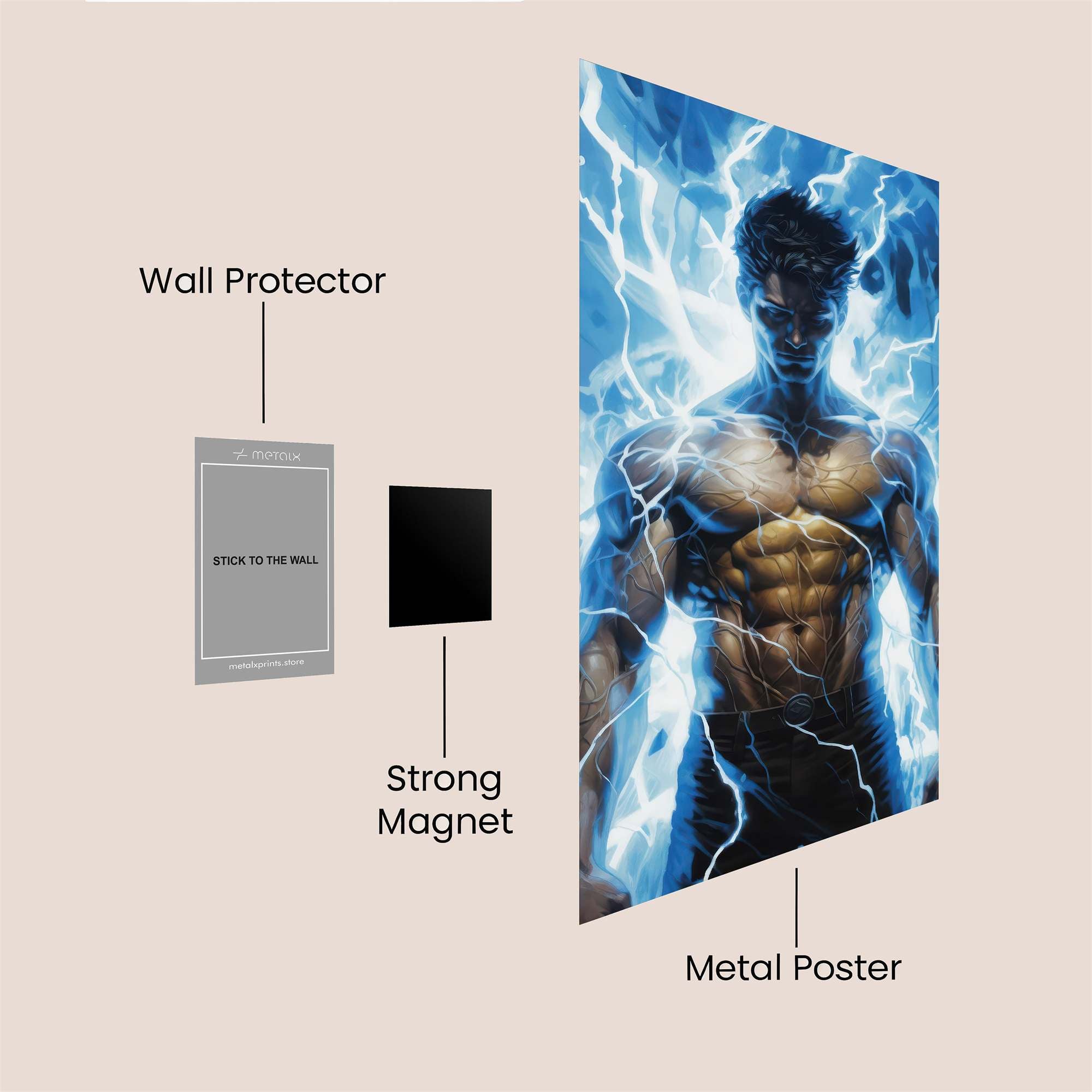 Electro Surge Safe Wall Magnetic / M