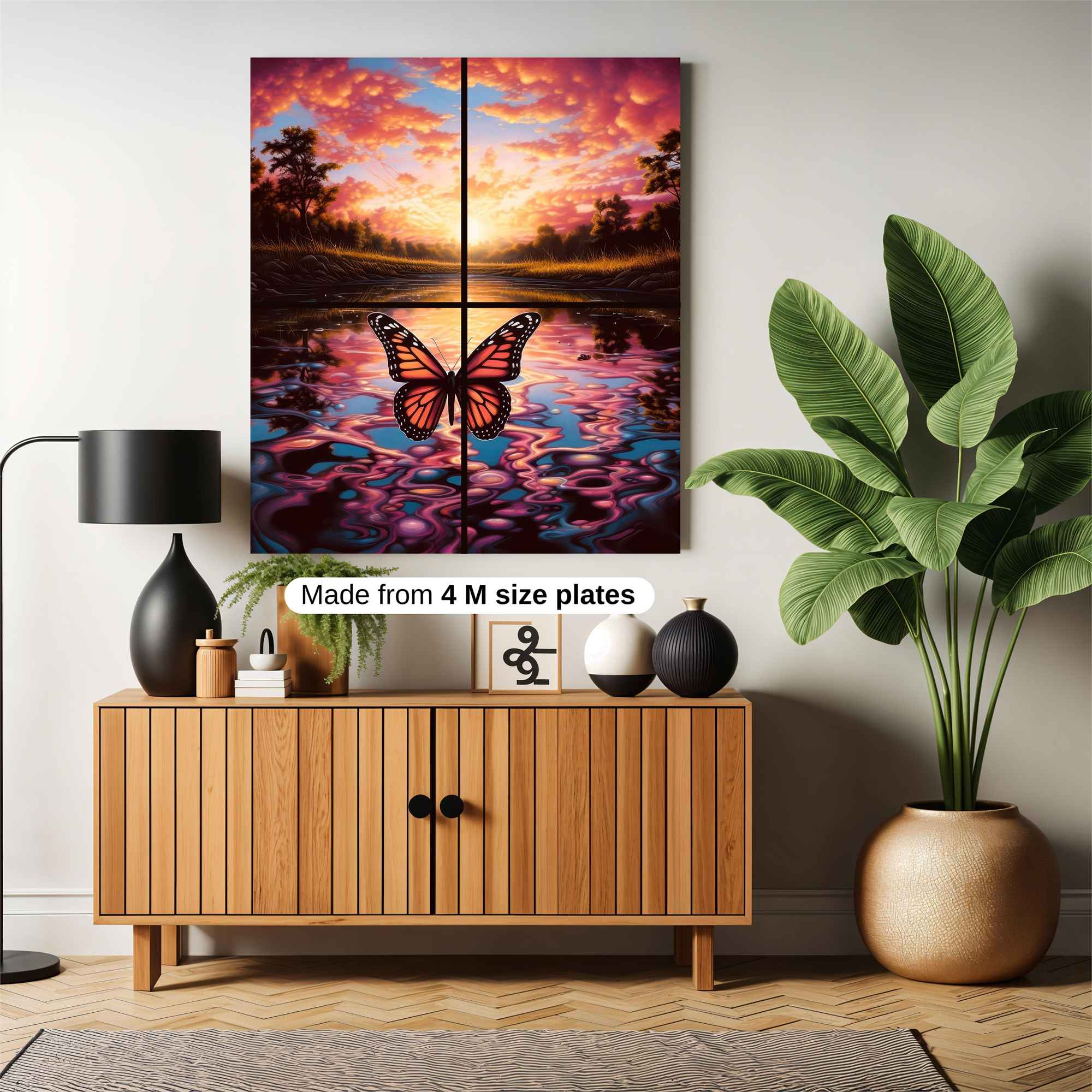 Butterfly Bliss Safe Wall Magnetic / M