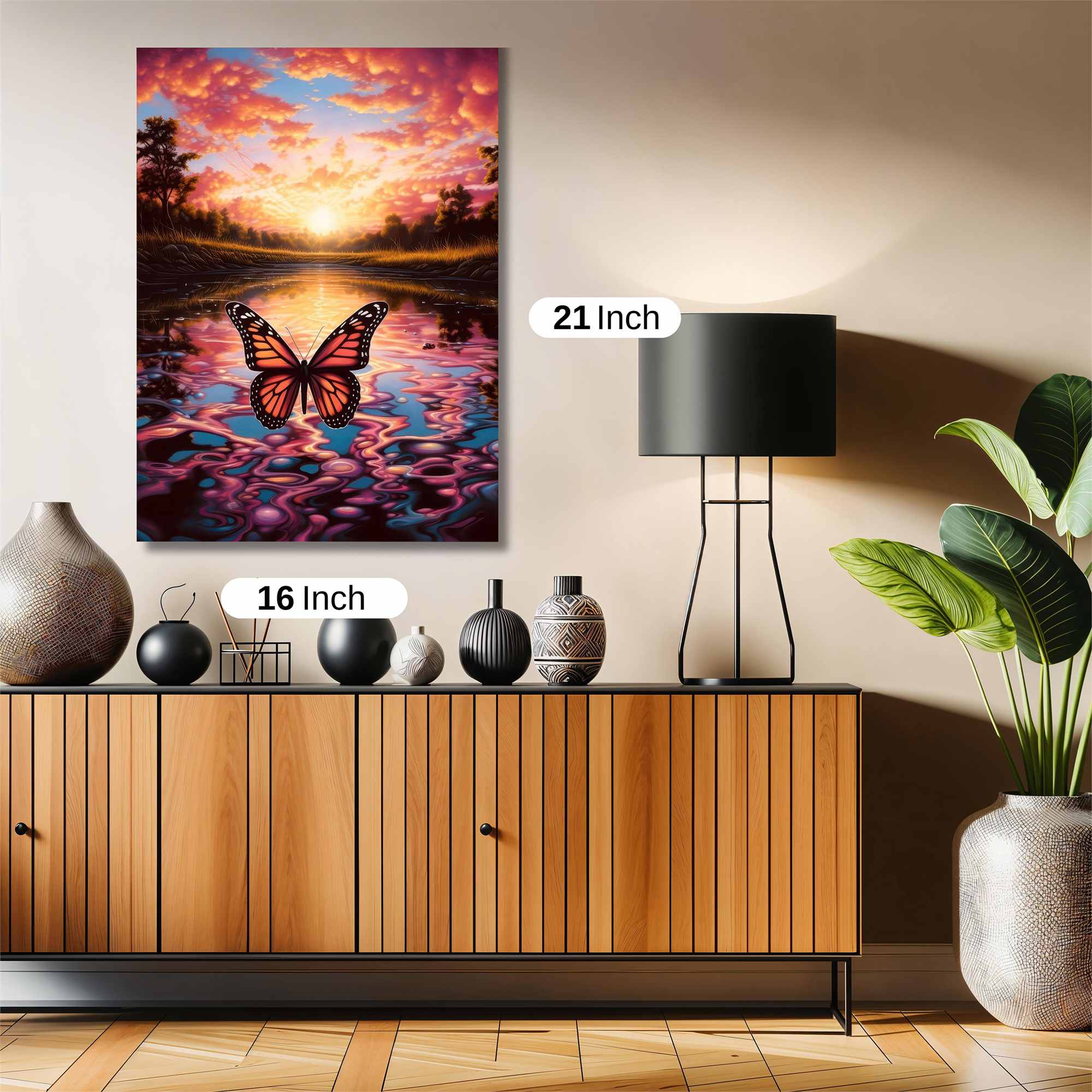 Butterfly Bliss Safe Wall Magnetic / M