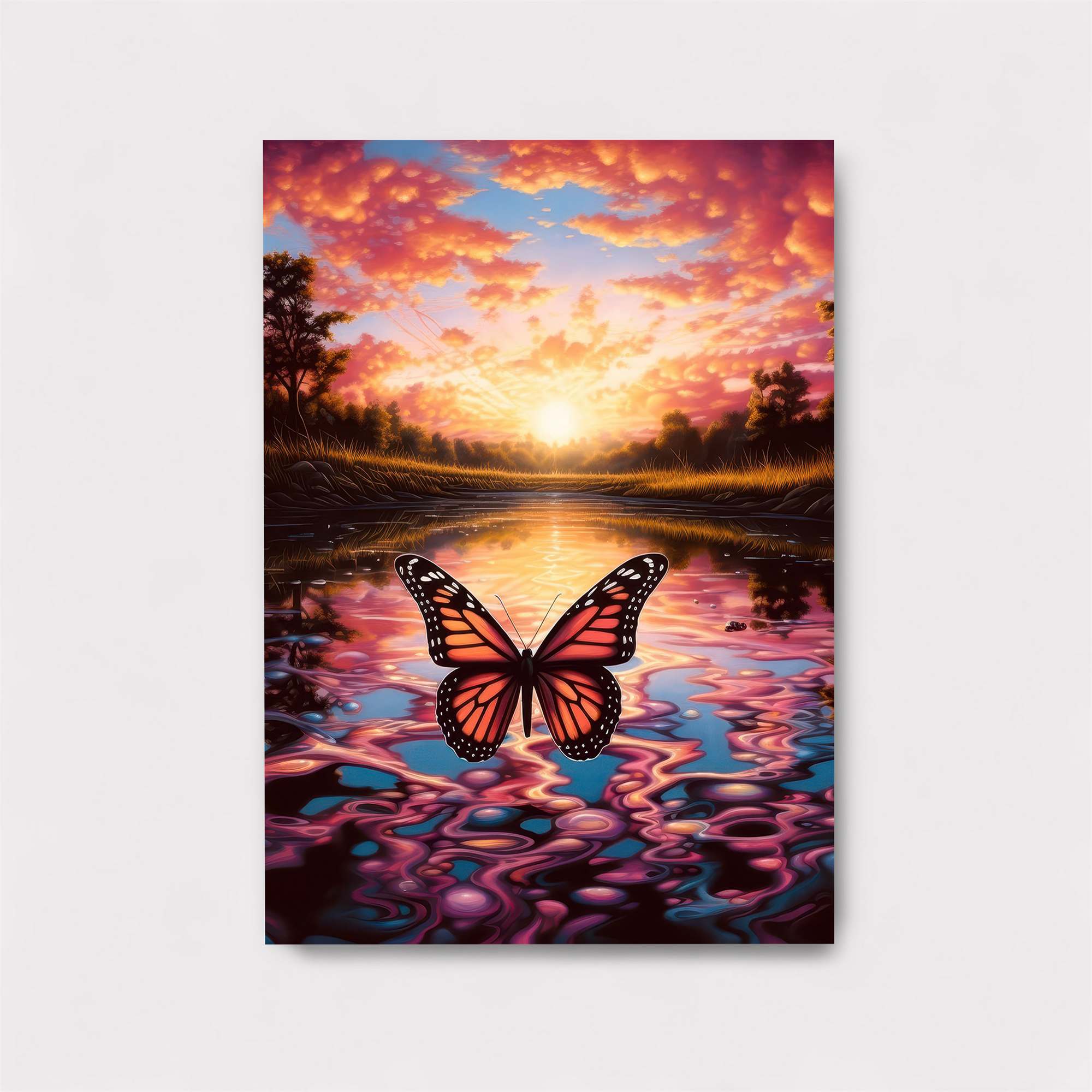 Butterfly Bliss Safe Wall Magnetic / M