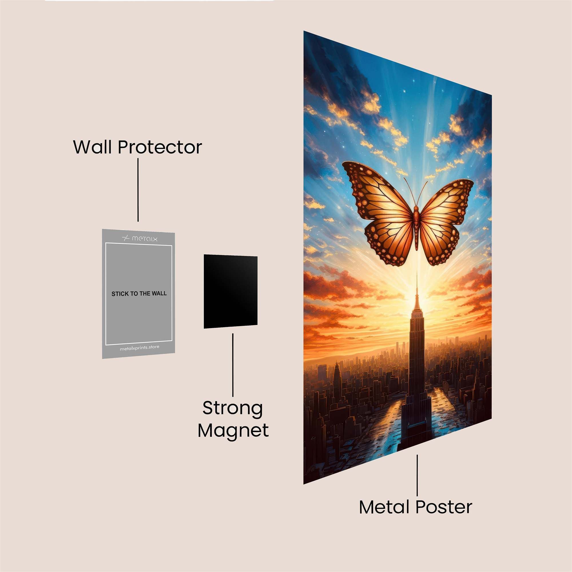 Empire Ascent Safe Wall Magnetic / M