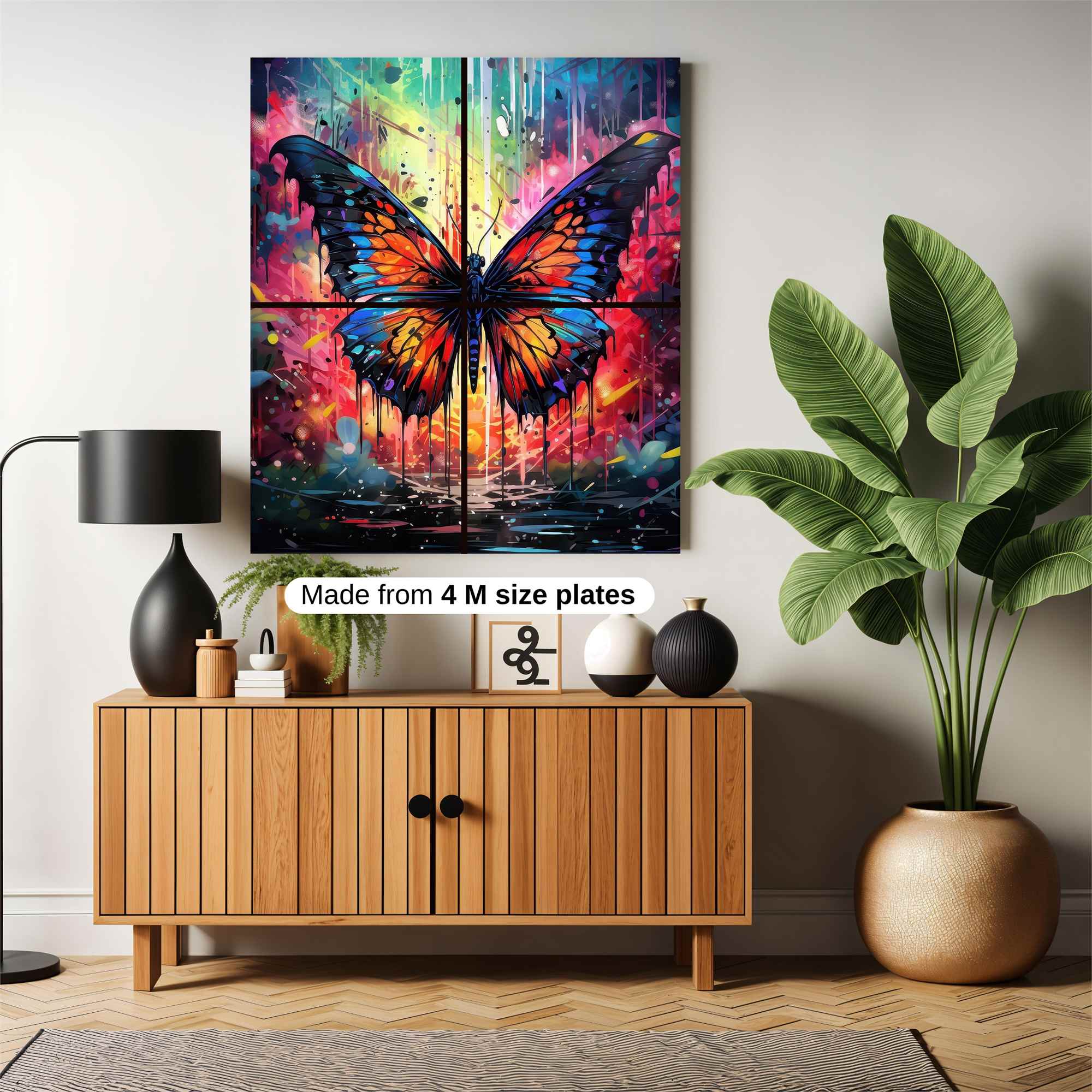 Butterfly Radiance Safe Wall Magnetic / M