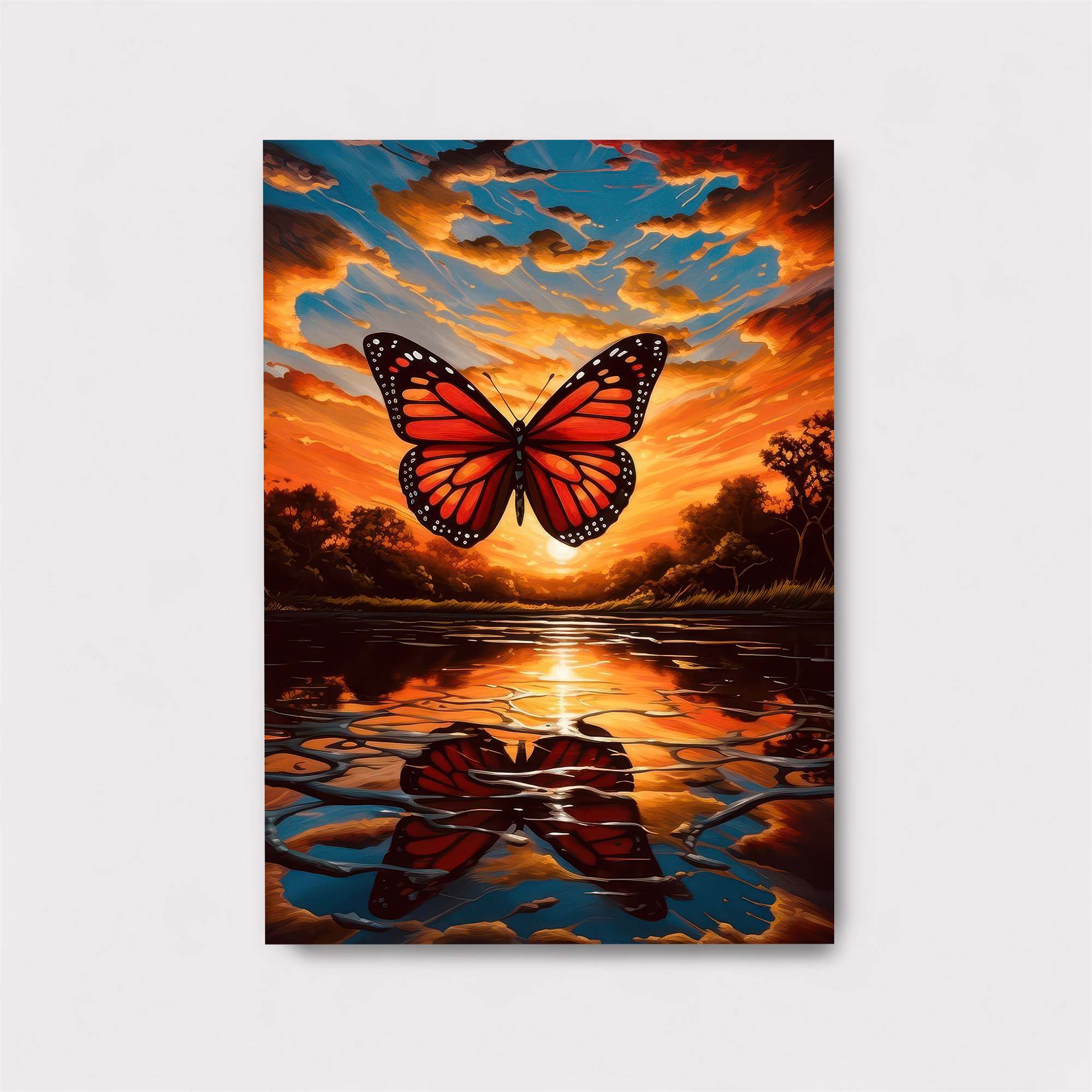 Sunset Serenity Safe Wall Magnetic / M