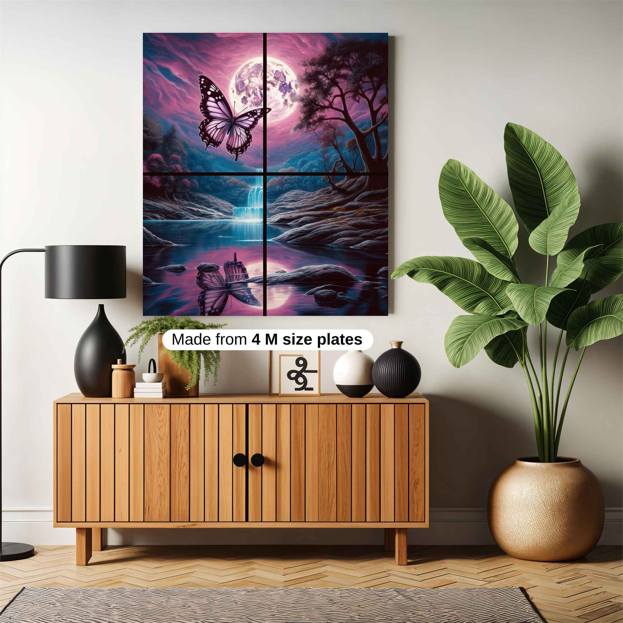 Moonlit Serenity Safe Wall Magnetic / M