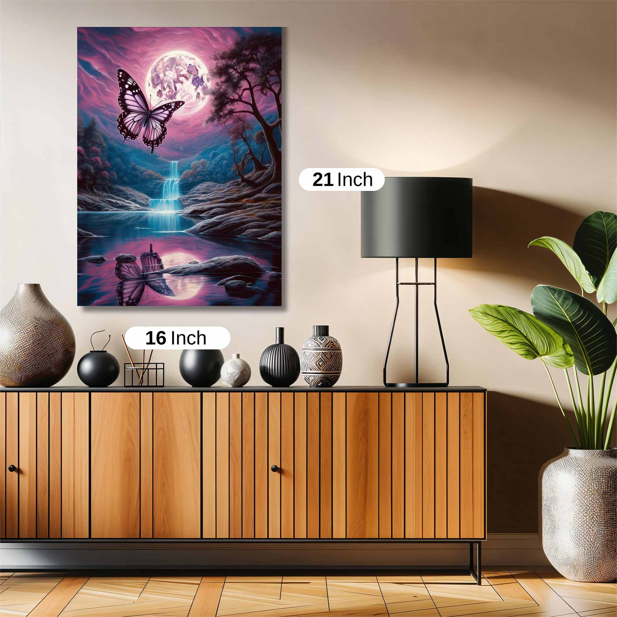 Moonlit Serenity Safe Wall Magnetic / M