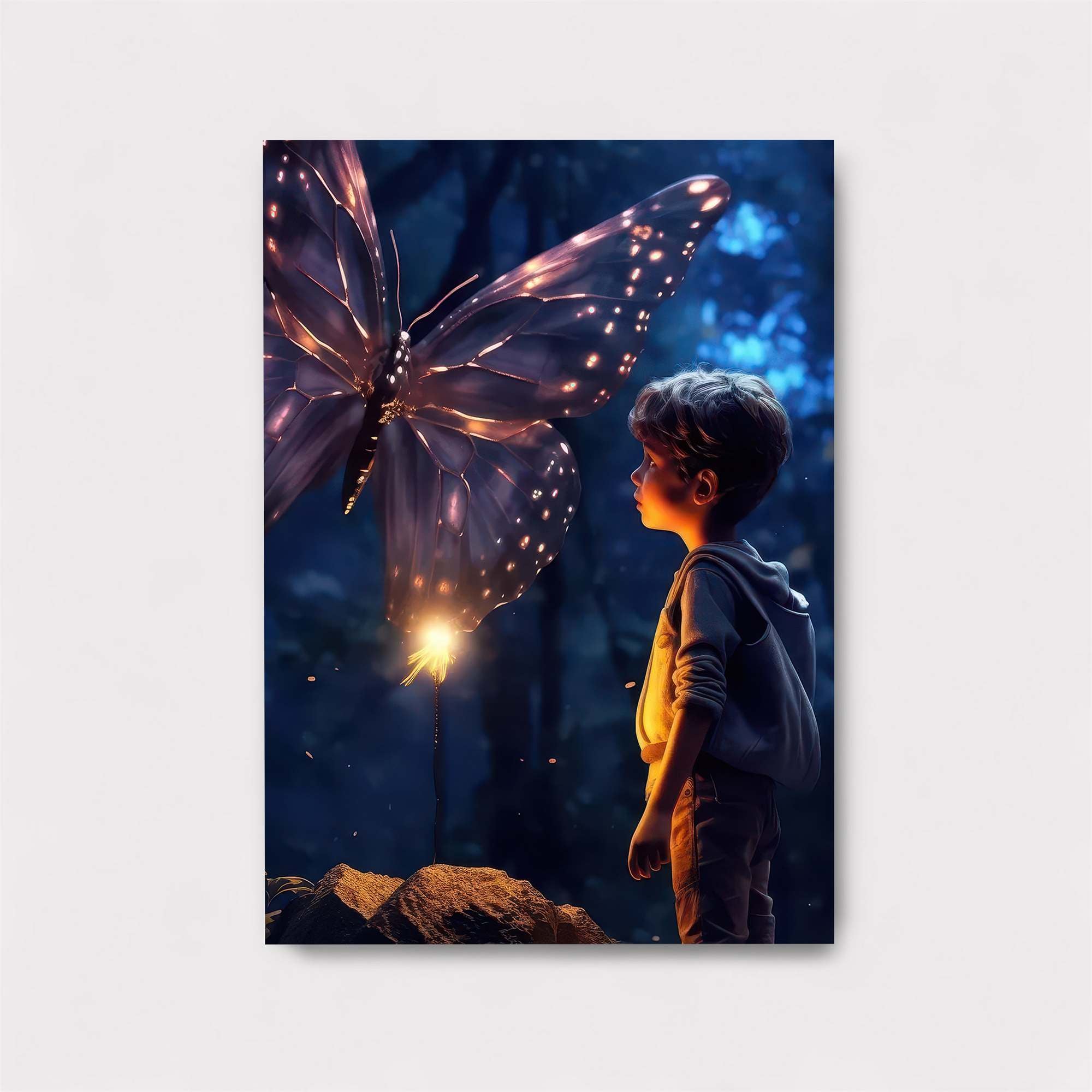 Butterfly Wonder Safe Wall Magnetic / M