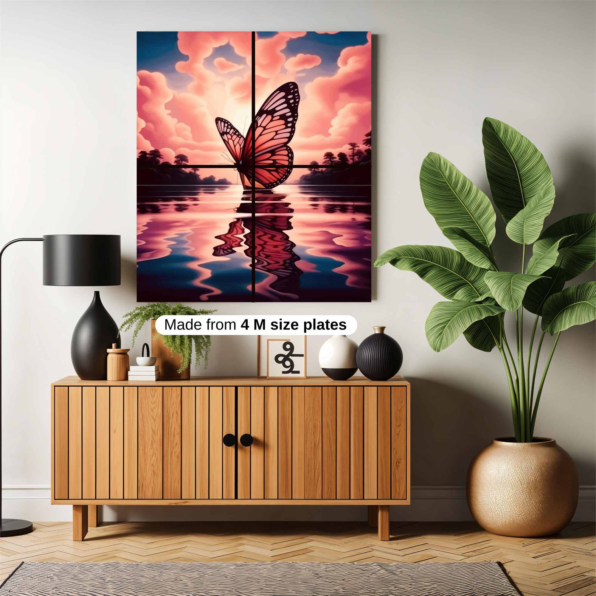 Butterfly Serenity Safe Wall Magnetic / M