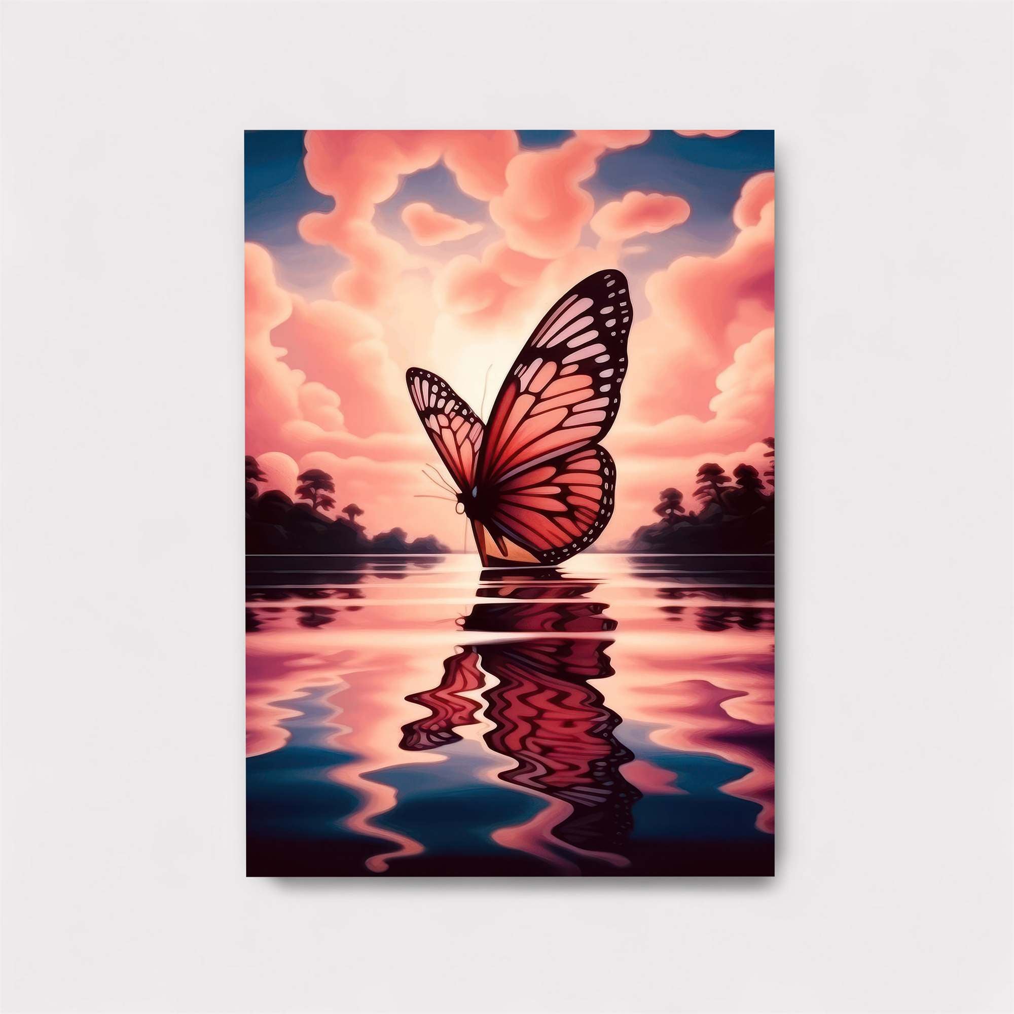 Butterfly Serenity Safe Wall Magnetic / M