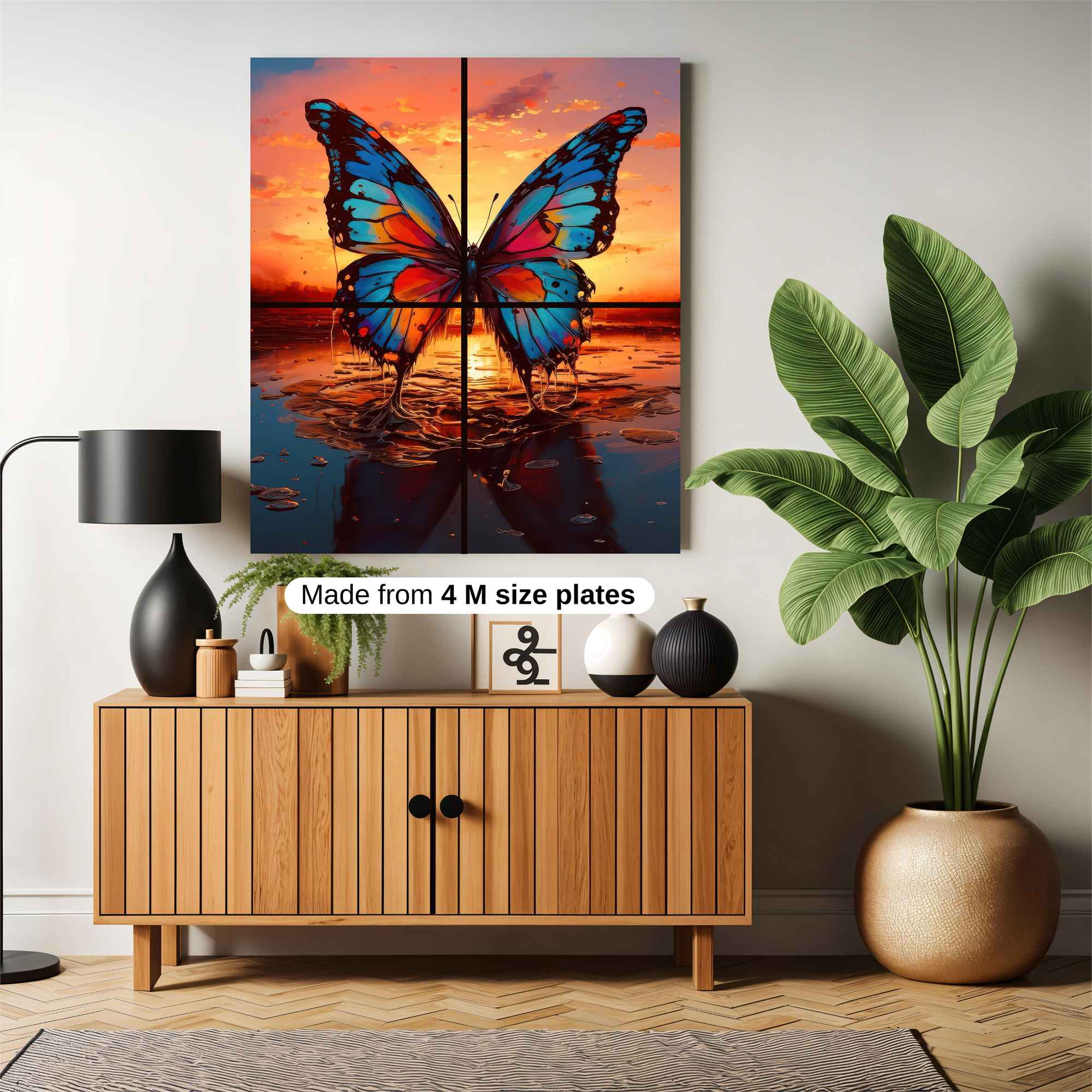 Butterfly Serenity Safe Wall Magnetic / M