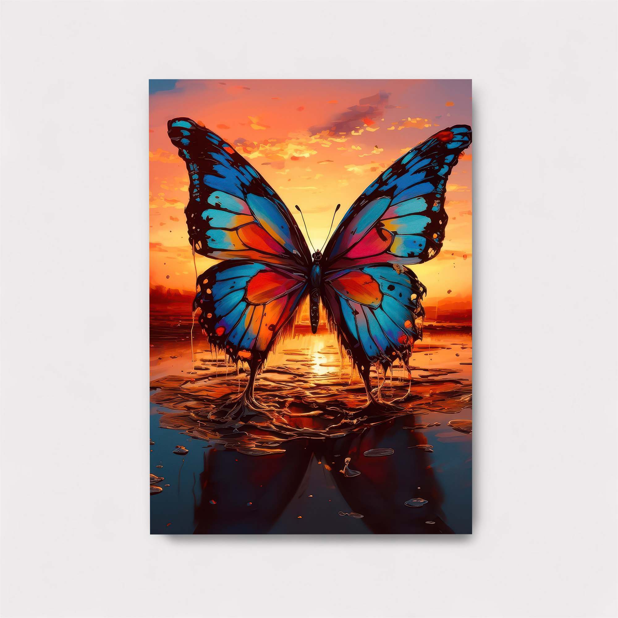 Butterfly Serenity Safe Wall Magnetic / M