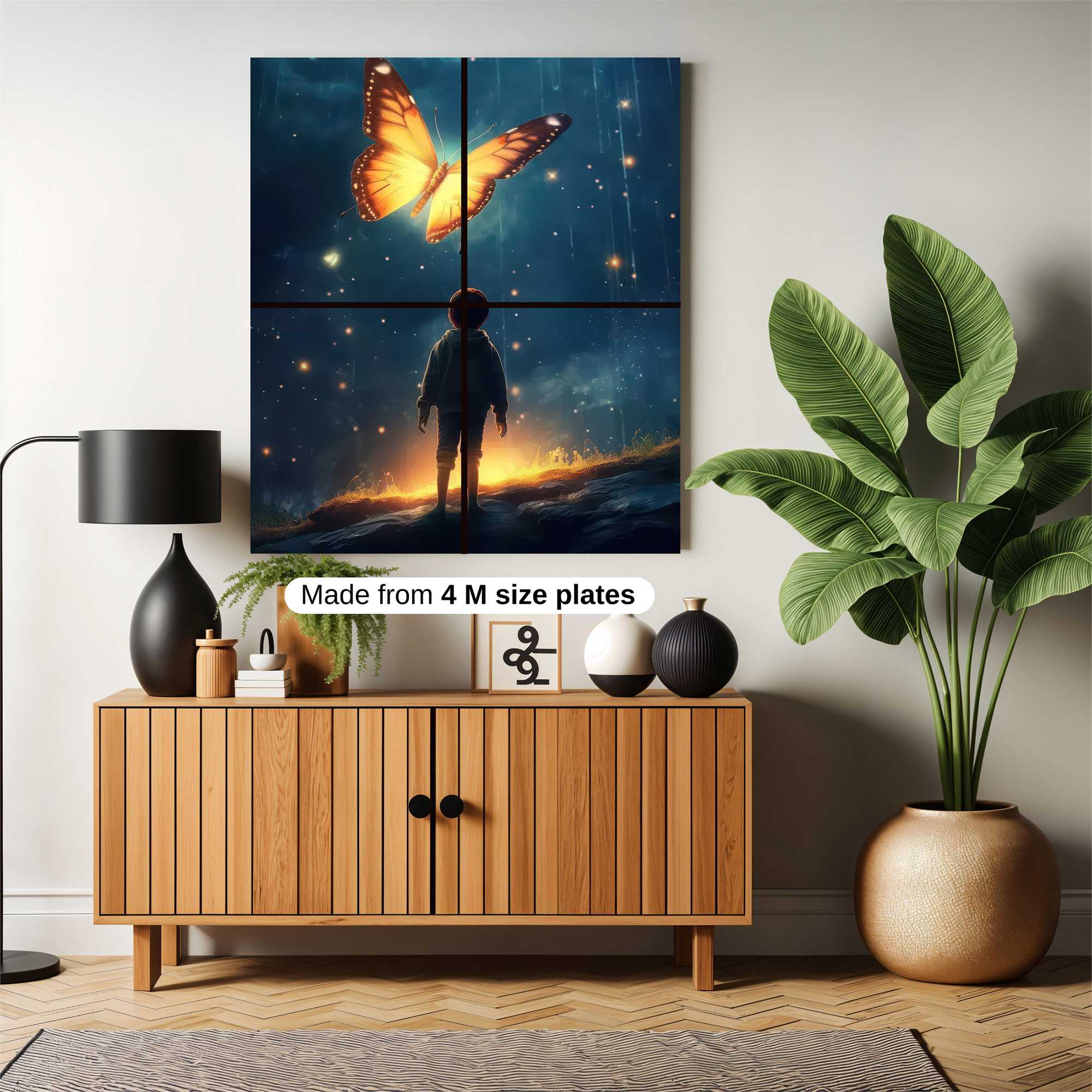 Butterfly Dream Safe Wall Magnetic / M