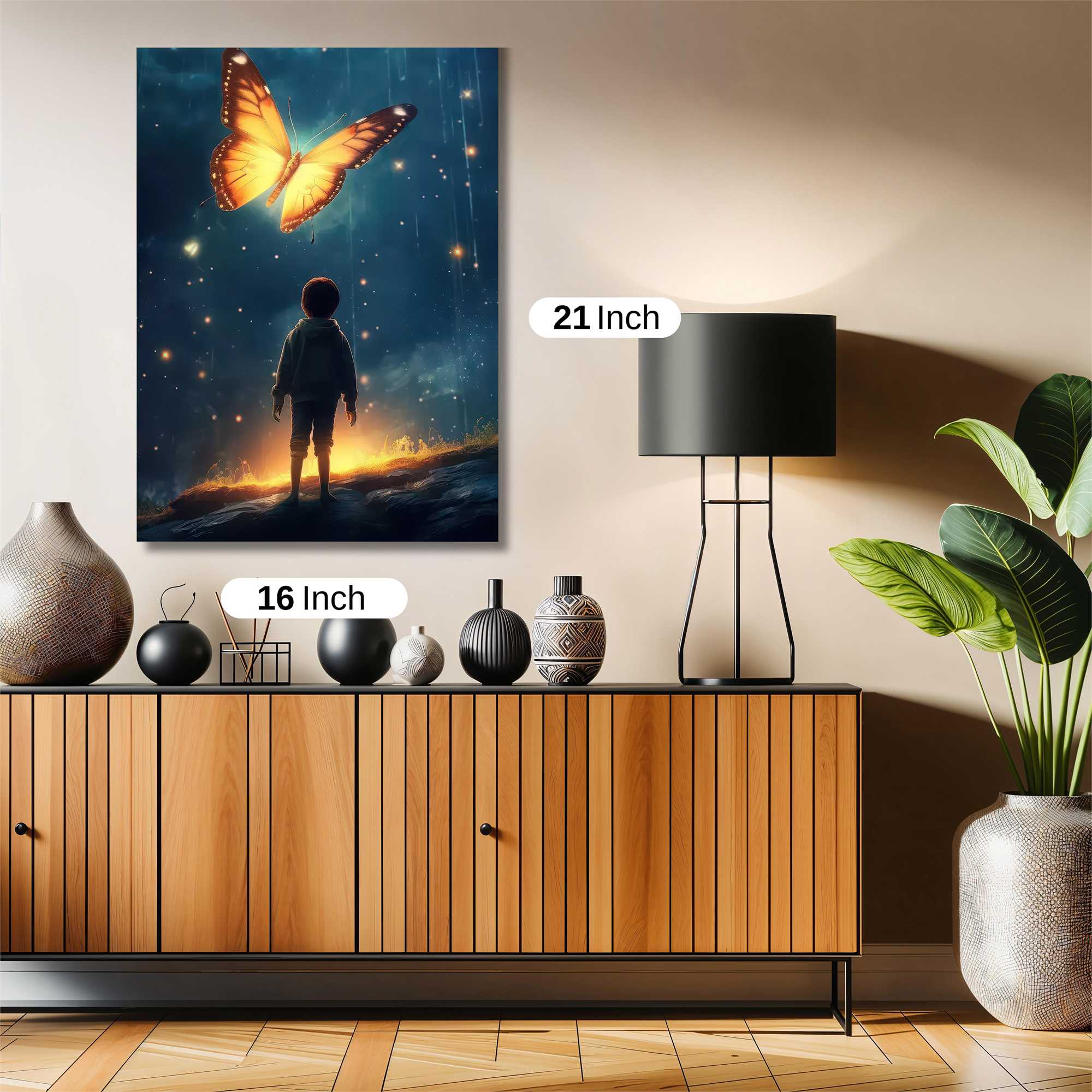 Butterfly Dream Safe Wall Magnetic / M