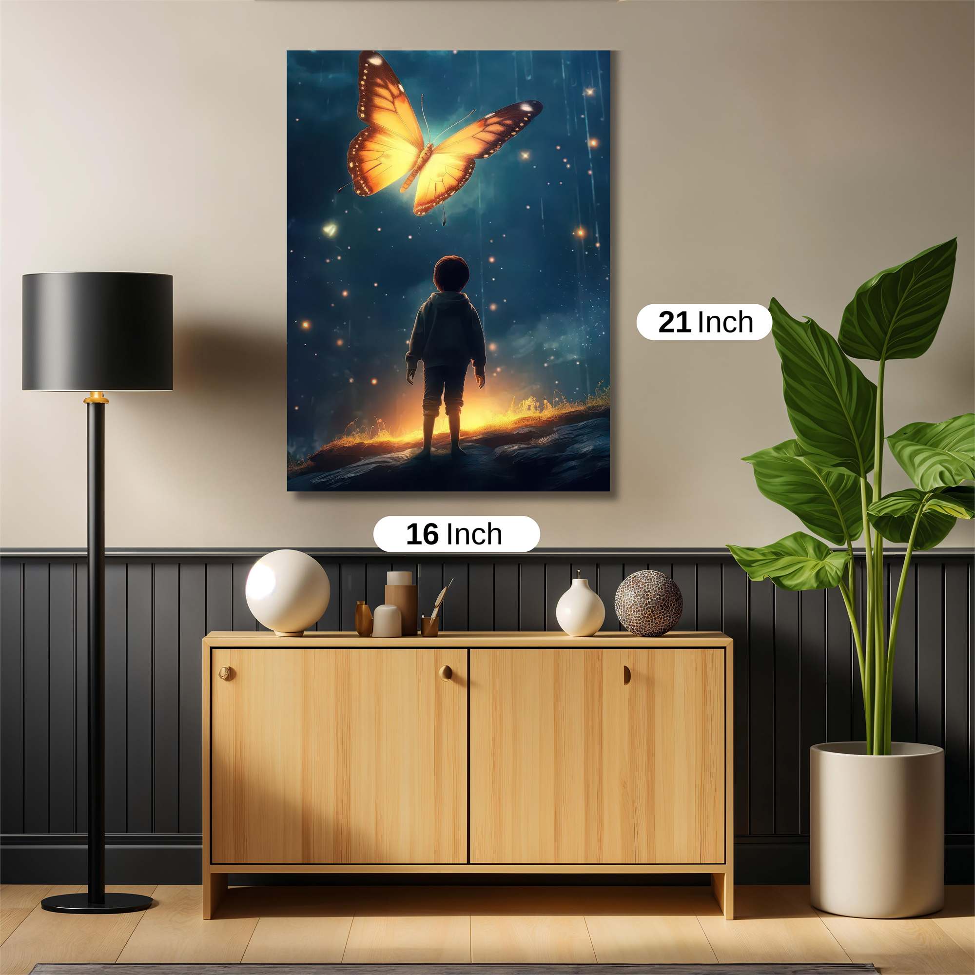 Butterfly Dream Safe Wall Magnetic / M