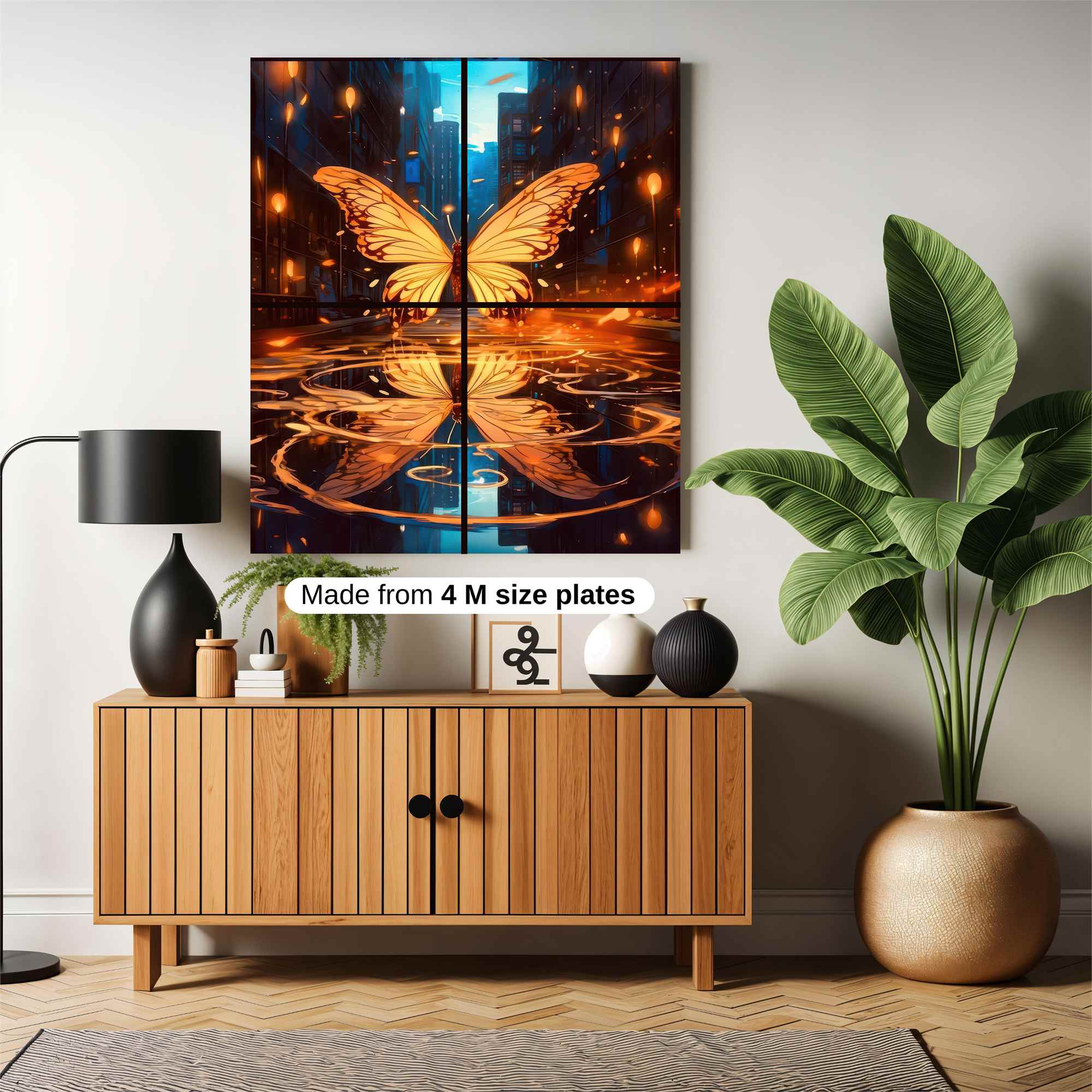 Butterfly Bliss Safe Wall Magnetic / M