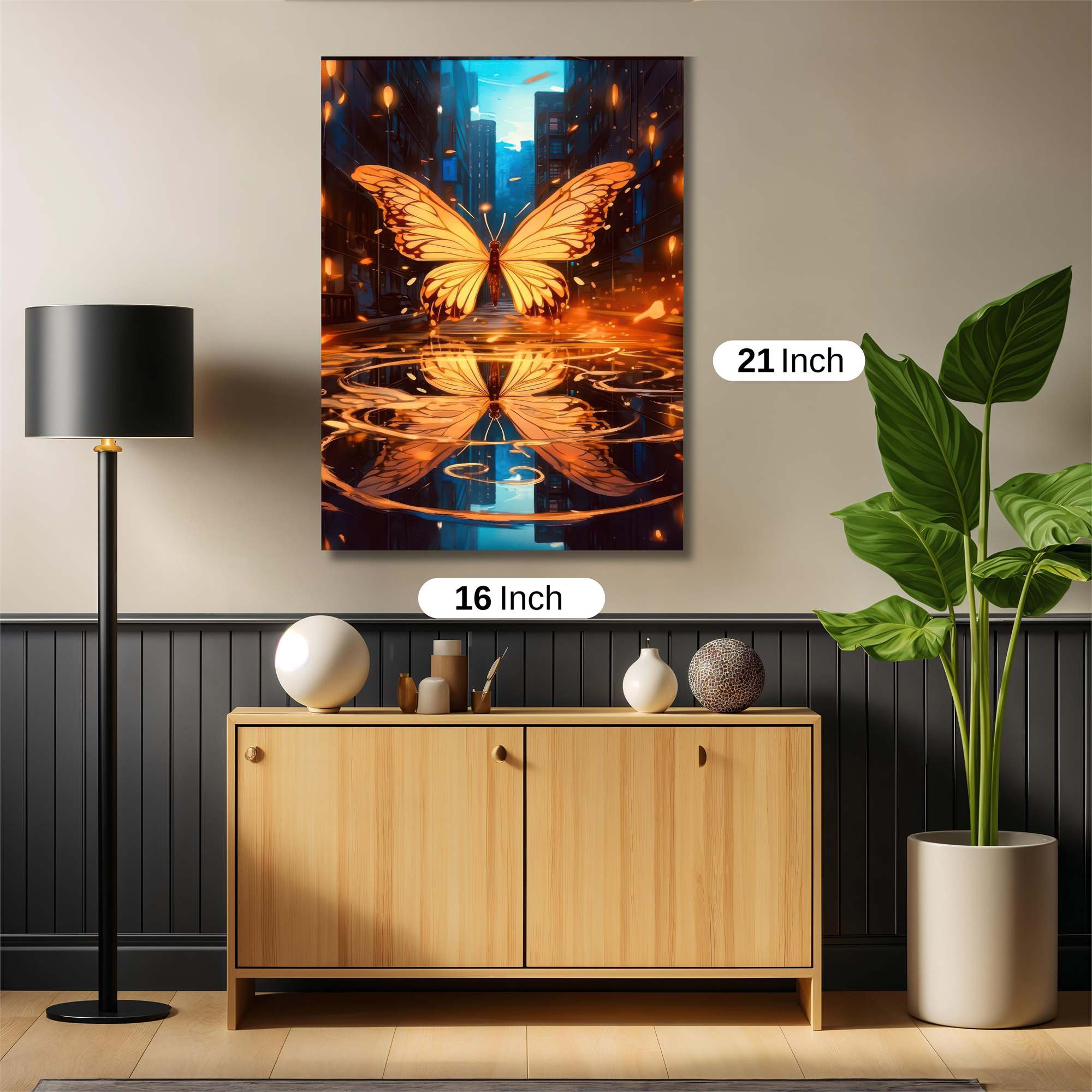 Butterfly Bliss Safe Wall Magnetic / M