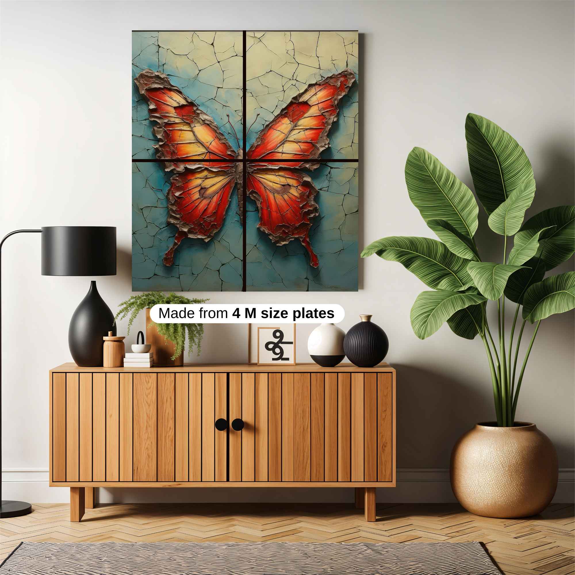 Butterfly Resilience Safe Wall Magnetic / M
