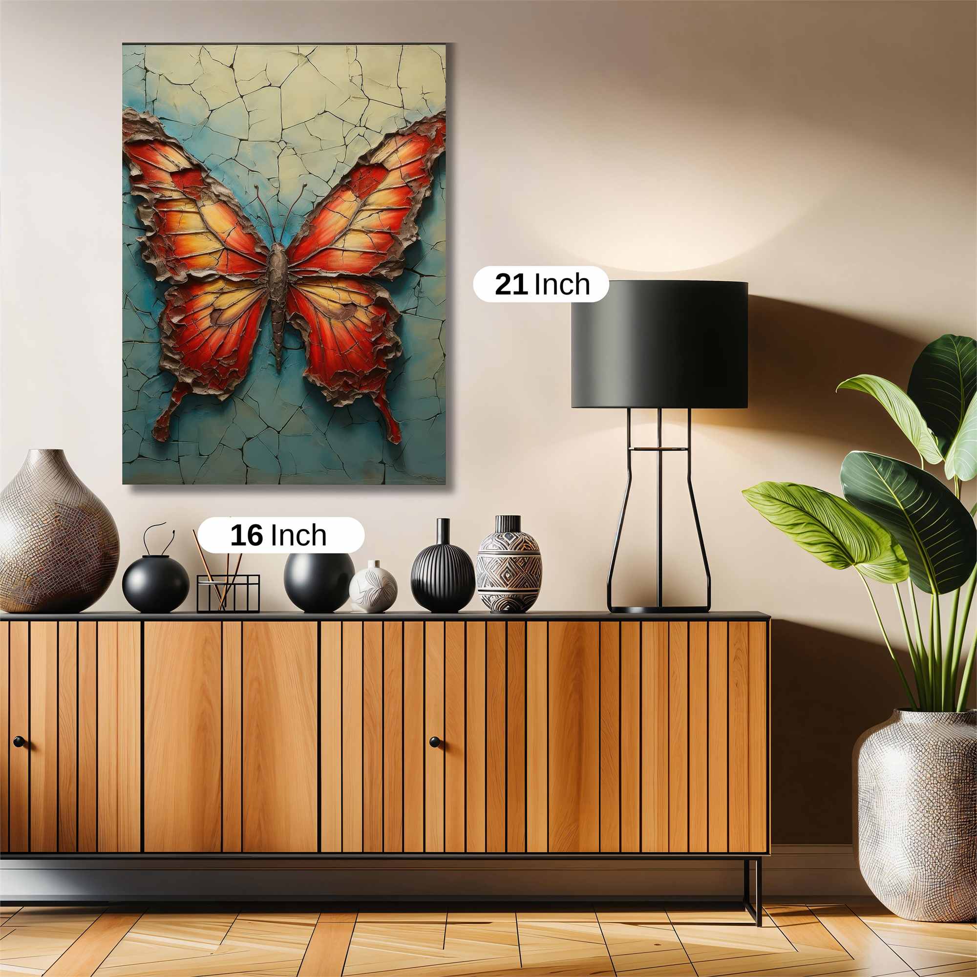 Butterfly Resilience Safe Wall Magnetic / M