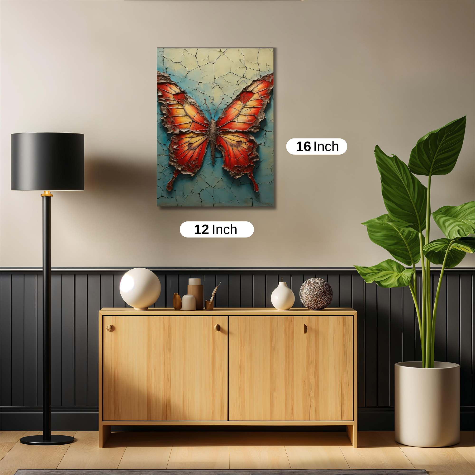 Butterfly Resilience Safe Wall Magnetic / M