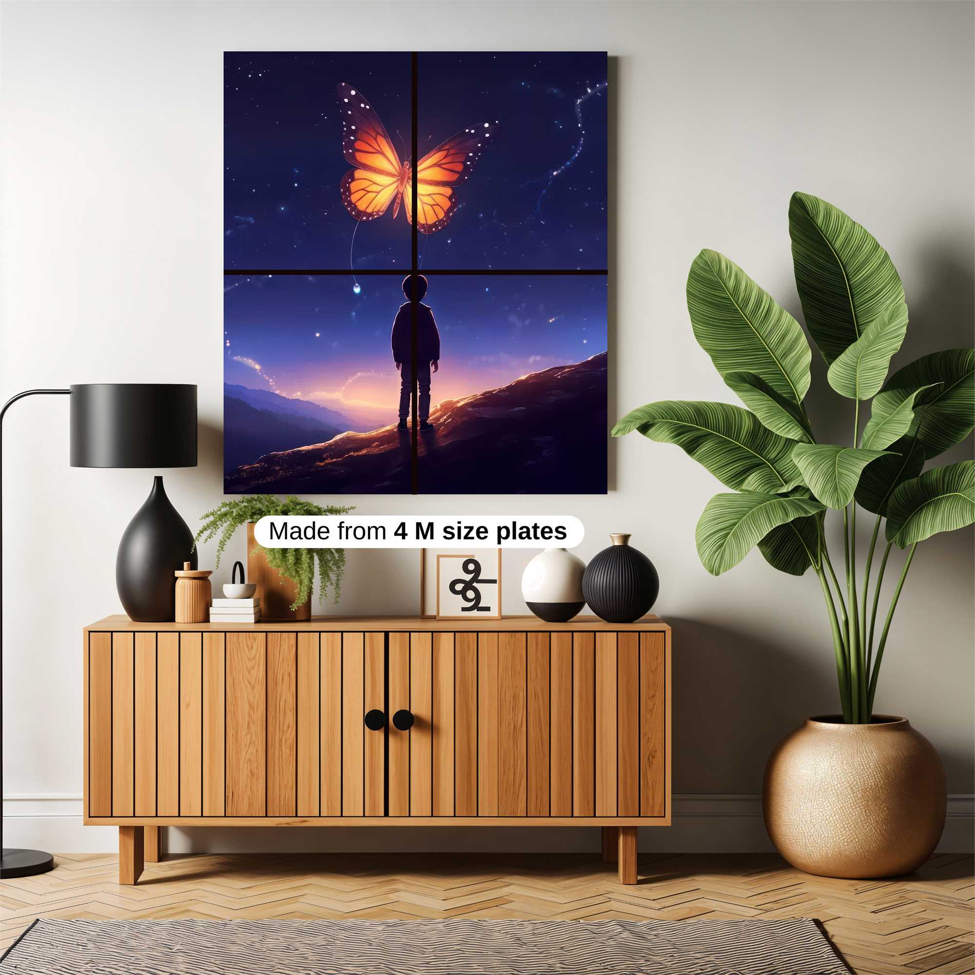 Butterfly Dream Safe Wall Magnetic / M