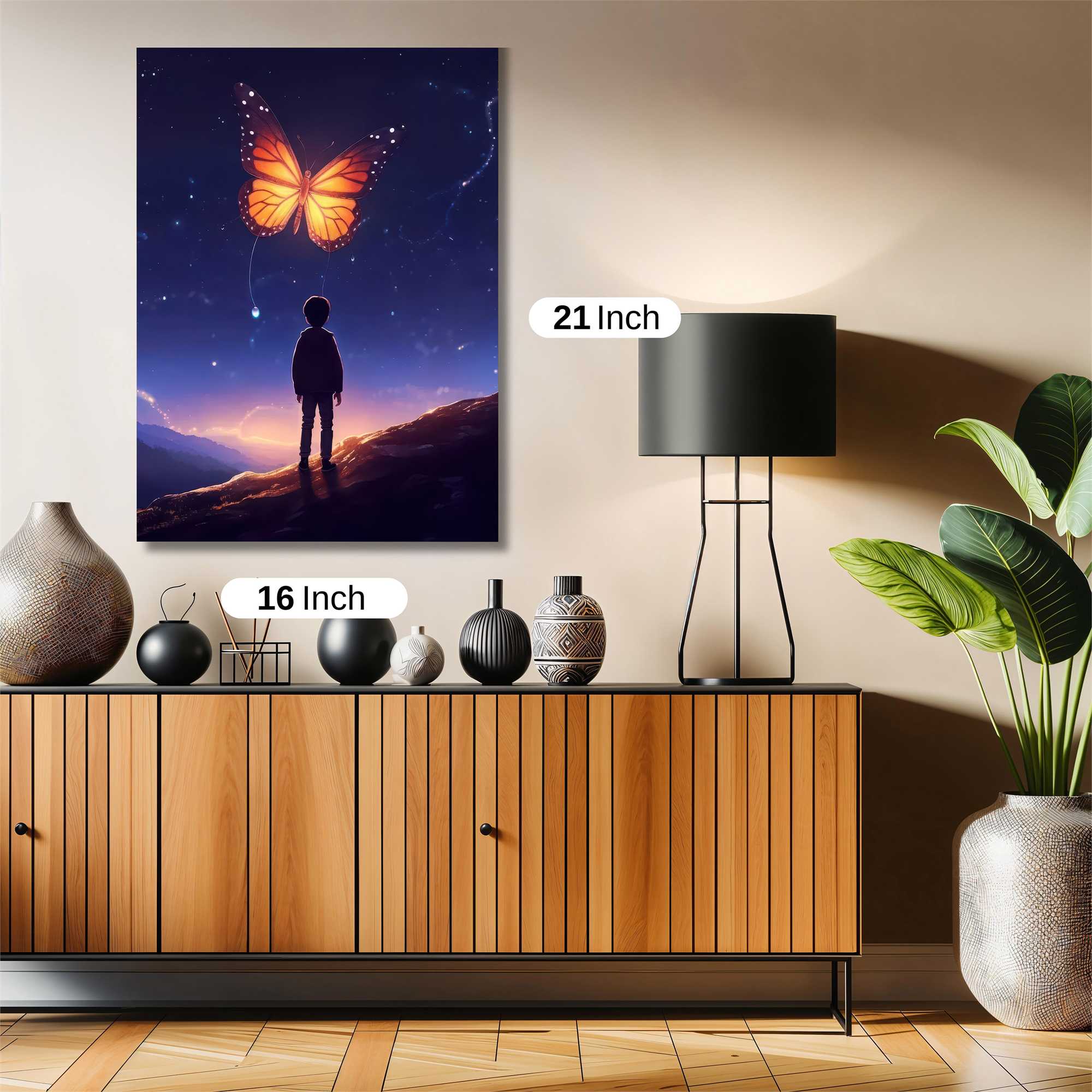 Butterfly Dream Safe Wall Magnetic / M