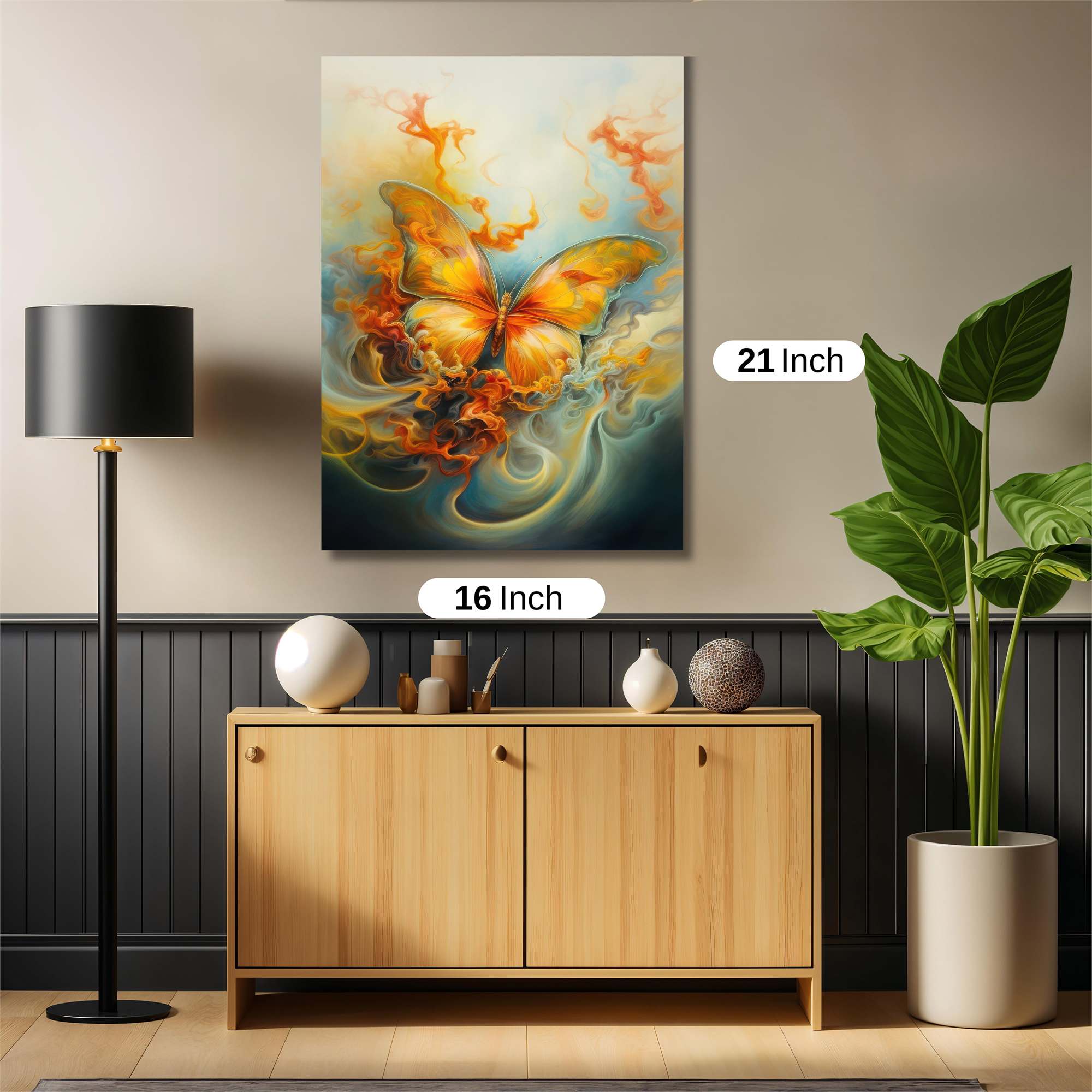 Cabin Solitude Safe Wall Magnetic / M