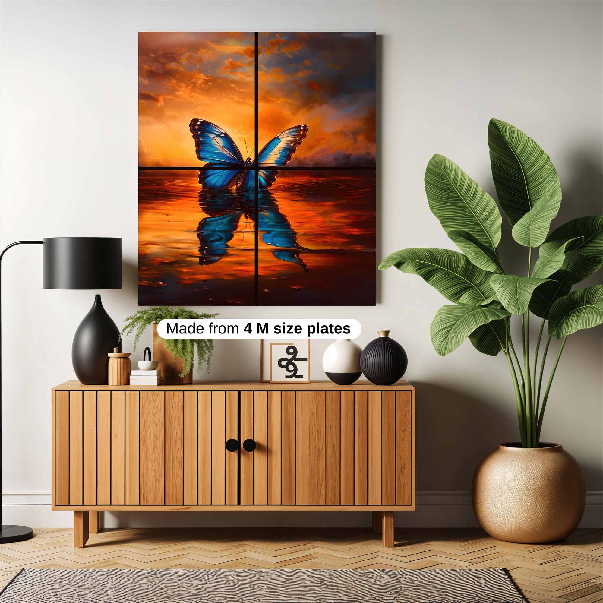 Butterfly Serenity Safe Wall Magnetic / M
