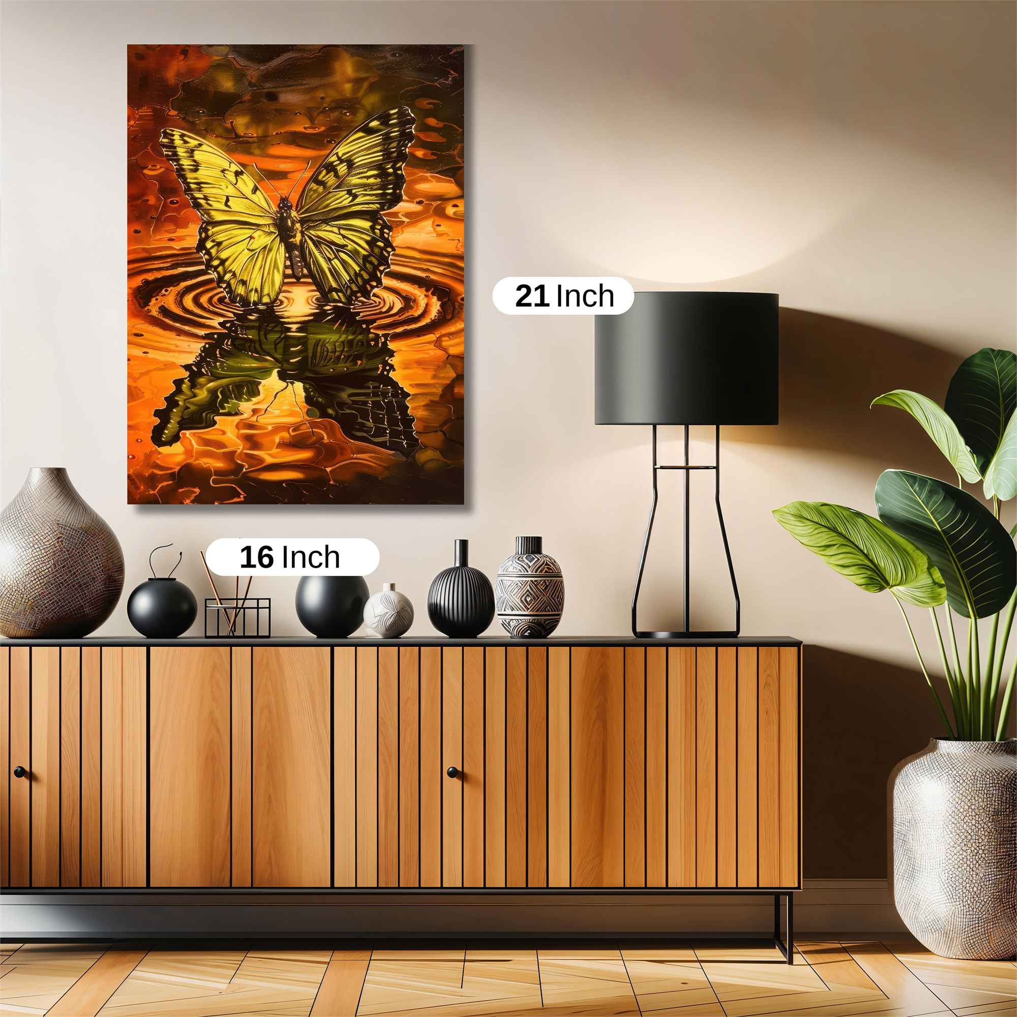 Butterfly Radiance Safe Wall Magnetic / M