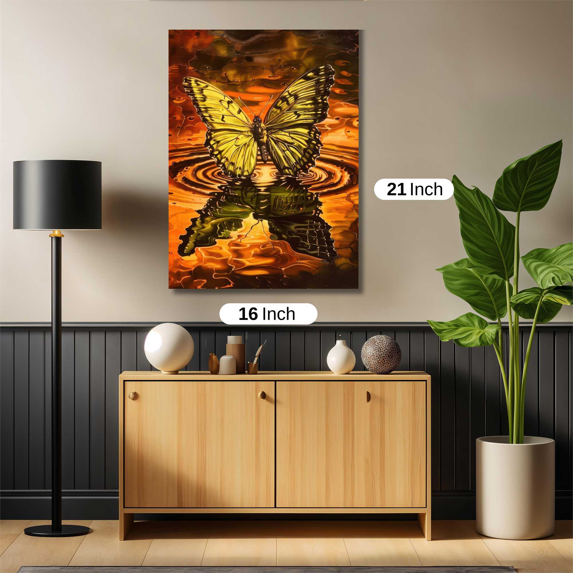 Butterfly Radiance Safe Wall Magnetic / M