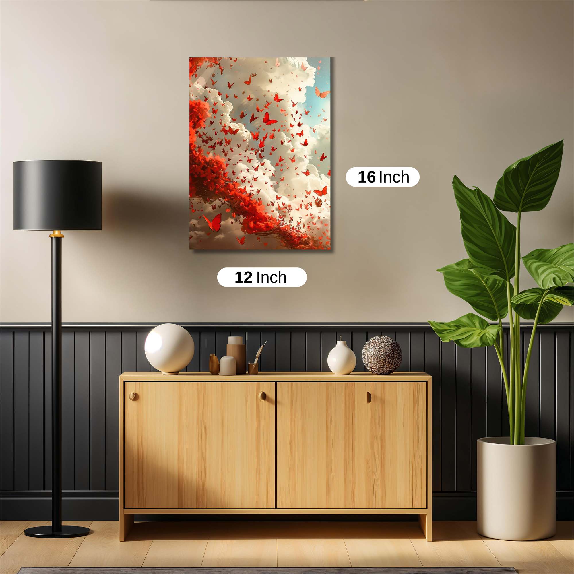 Butterfly Dream Safe Wall Magnetic / M