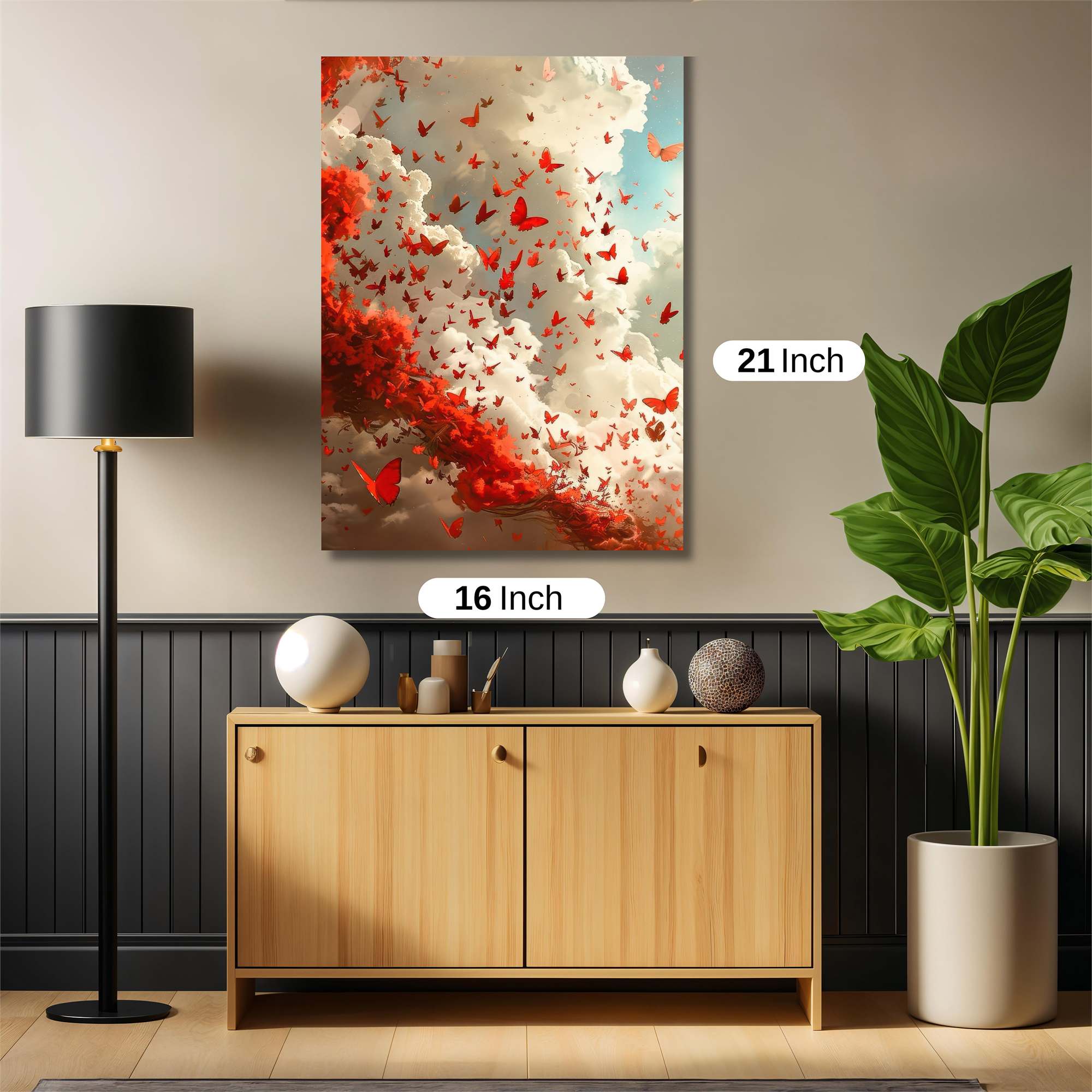 Butterfly Dream Safe Wall Magnetic / M