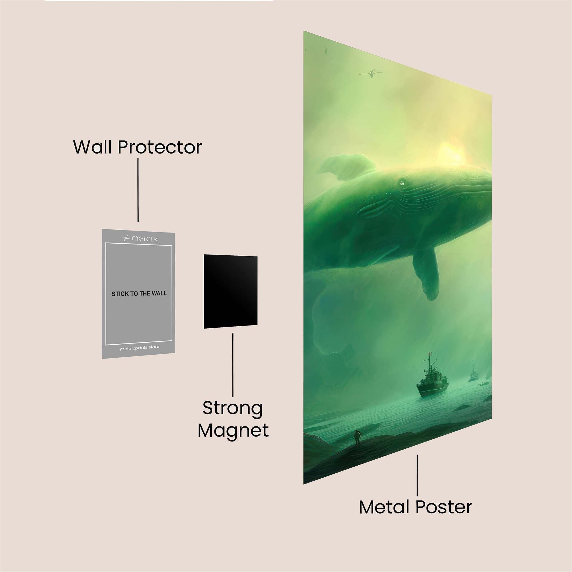 Leviathan Dream Safe Wall Magnetic / M
