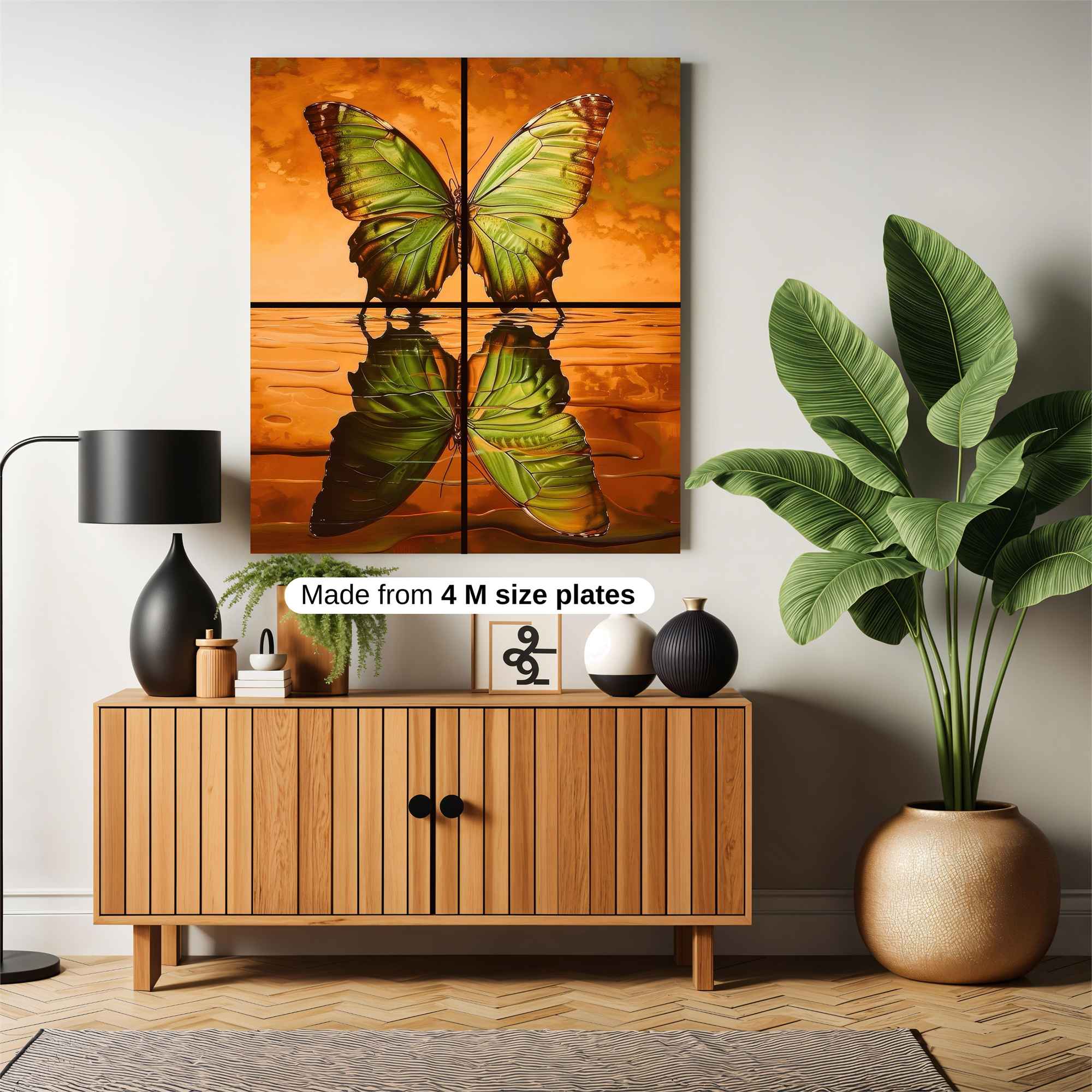 Butterfly Serenity Safe Wall Magnetic / M