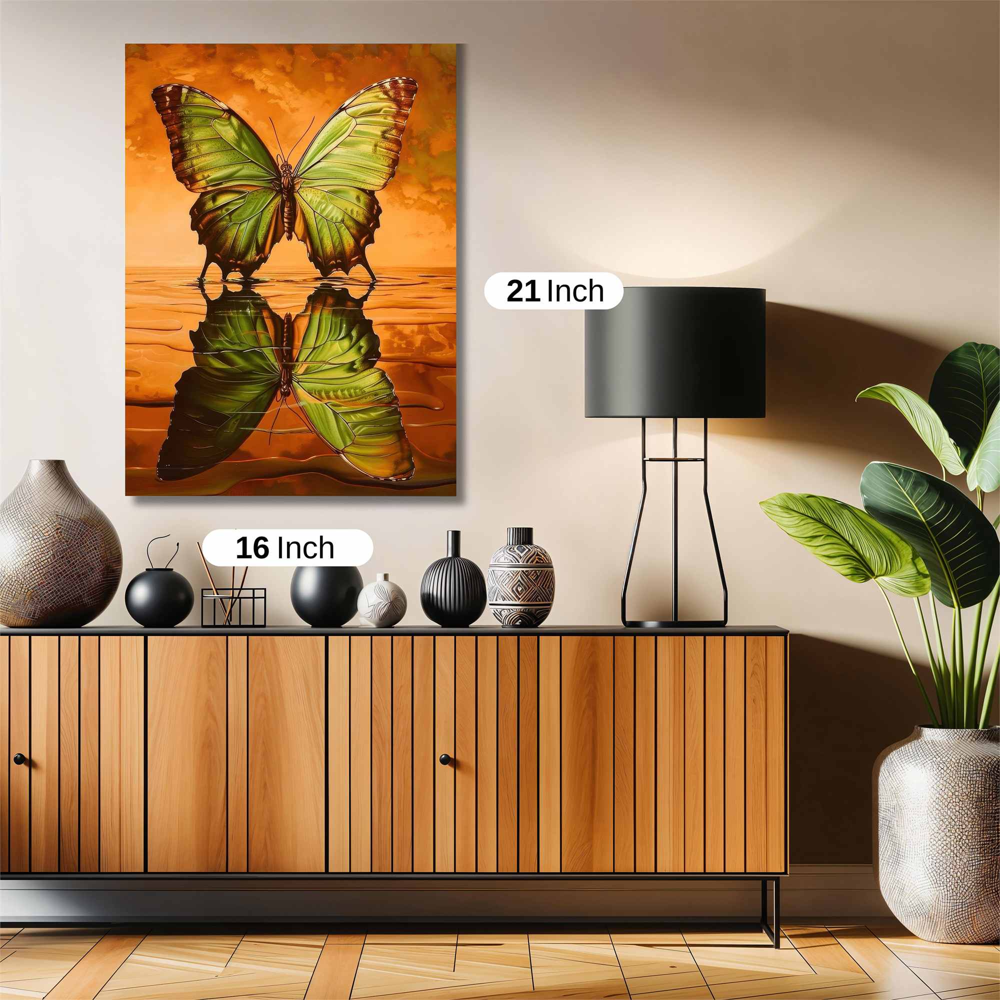 Butterfly Serenity Safe Wall Magnetic / M