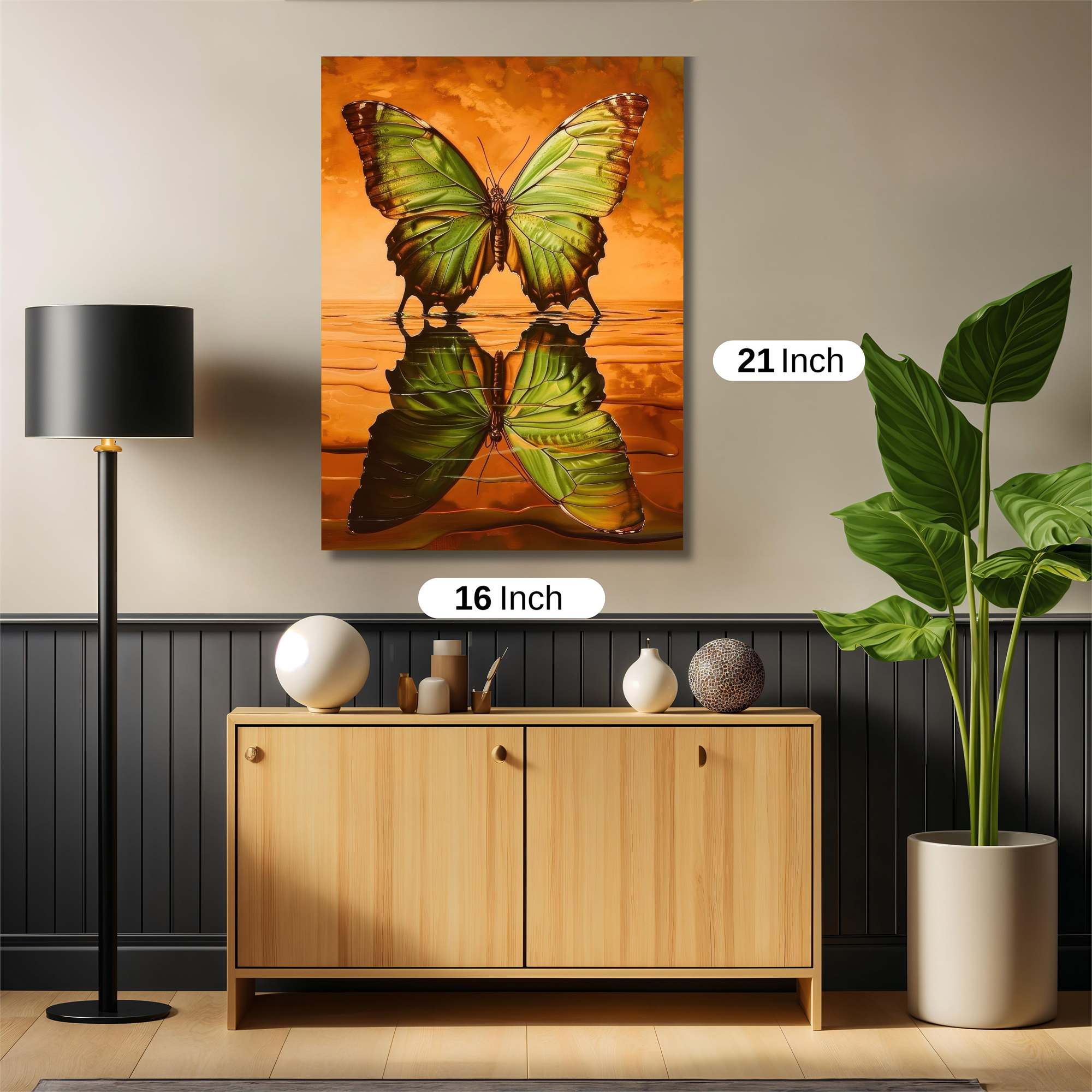 Butterfly Serenity Safe Wall Magnetic / M