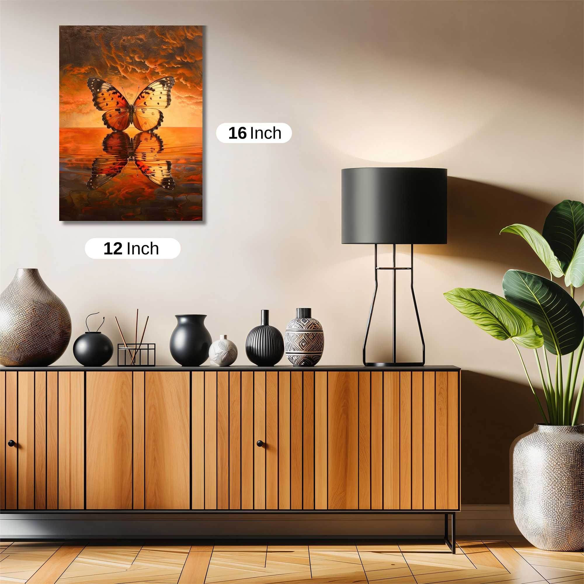 Butterfly Serenity Safe Wall Magnetic / M