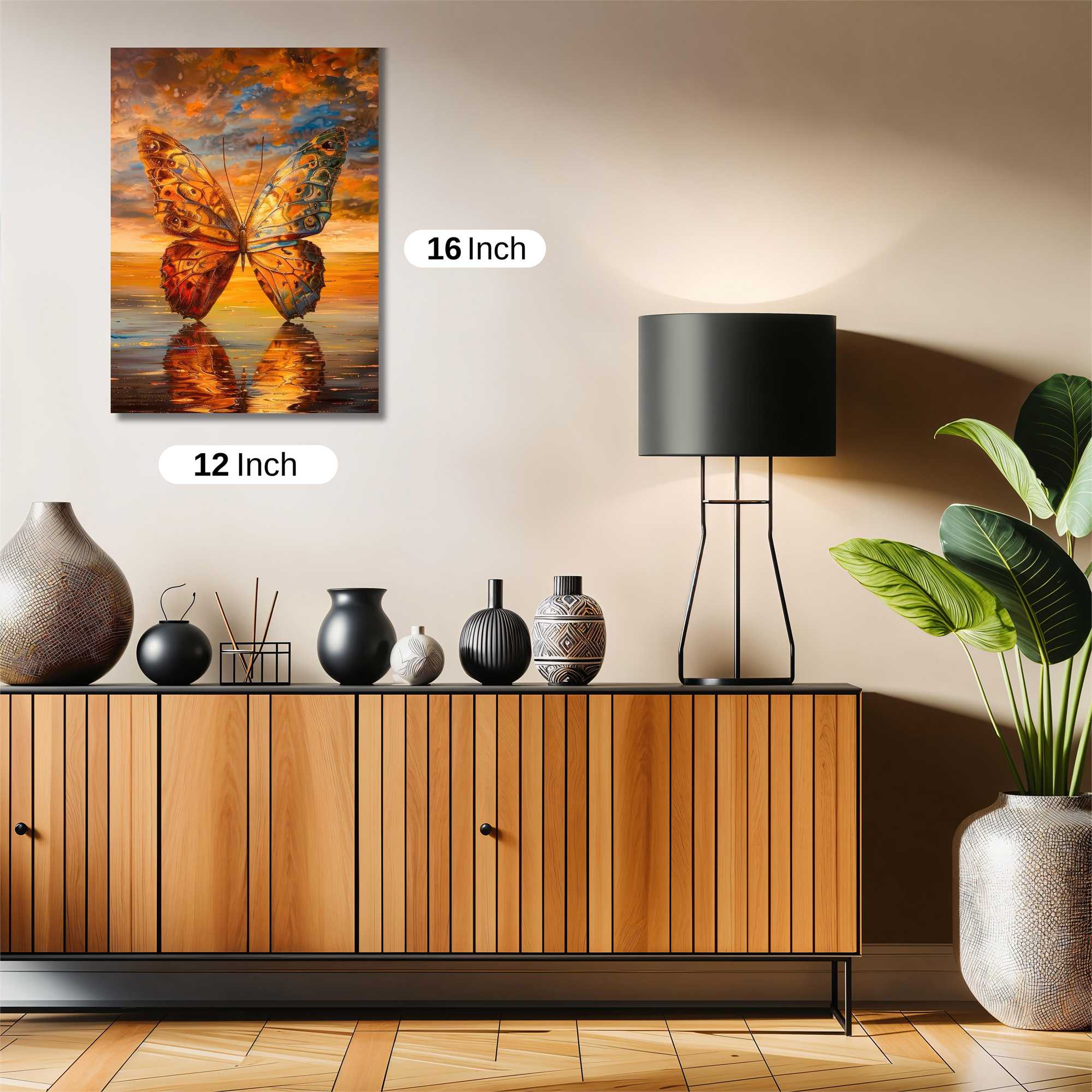 Butterfly Serenity Safe Wall Magnetic / M