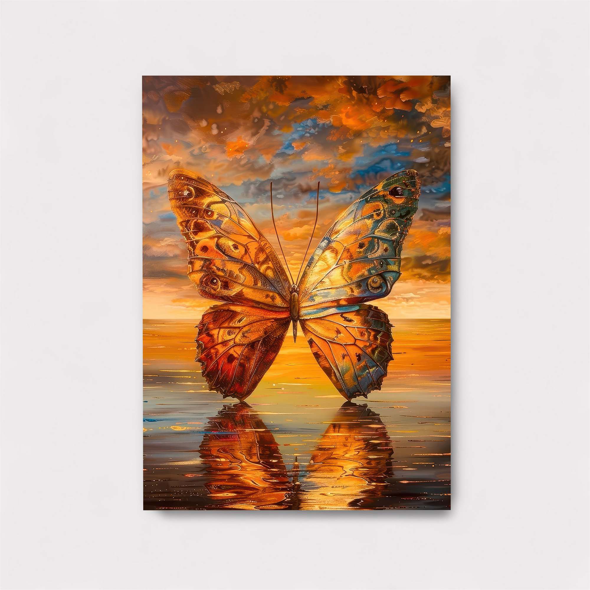 Butterfly Serenity Safe Wall Magnetic / M