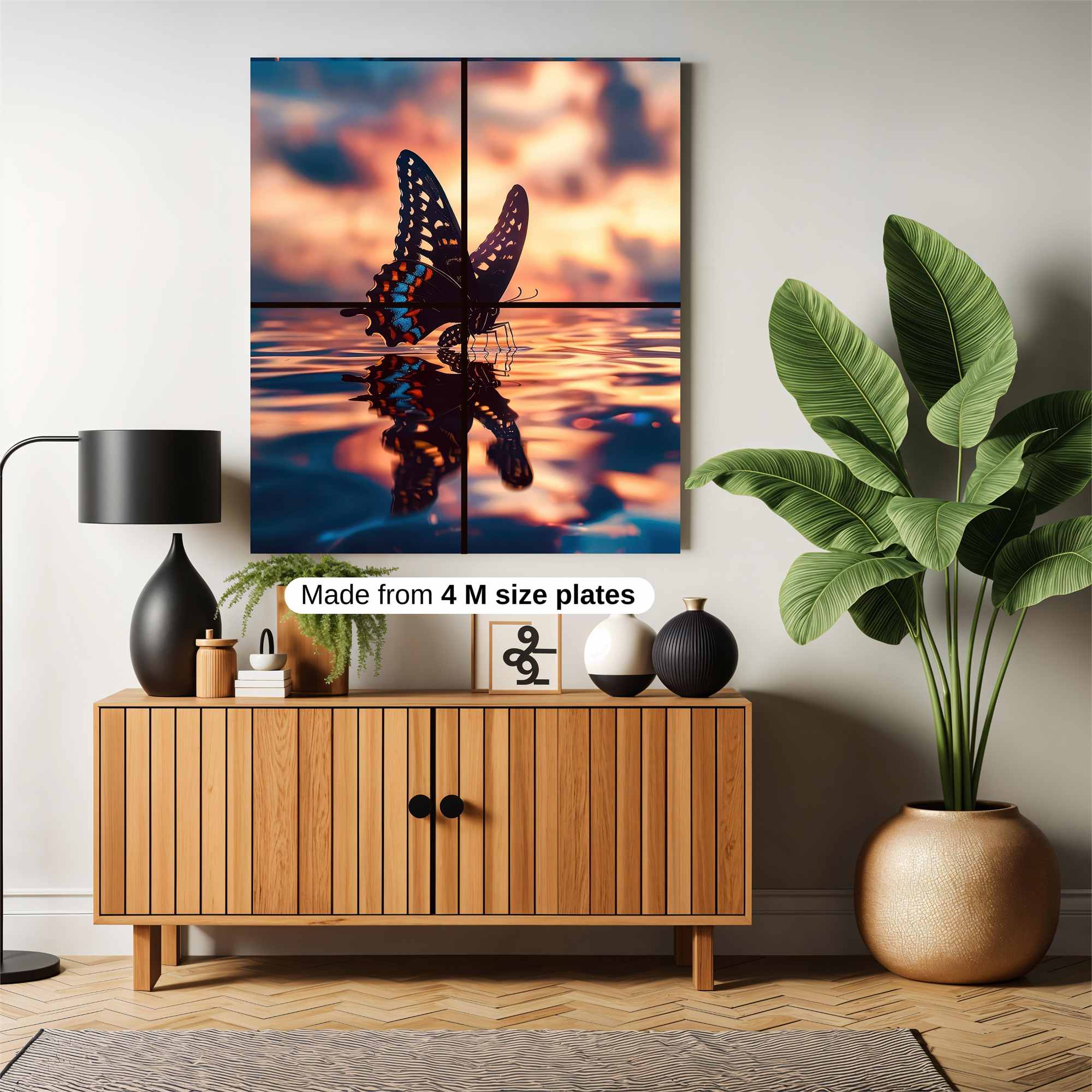 Butterfly Serenity Safe Wall Magnetic / M