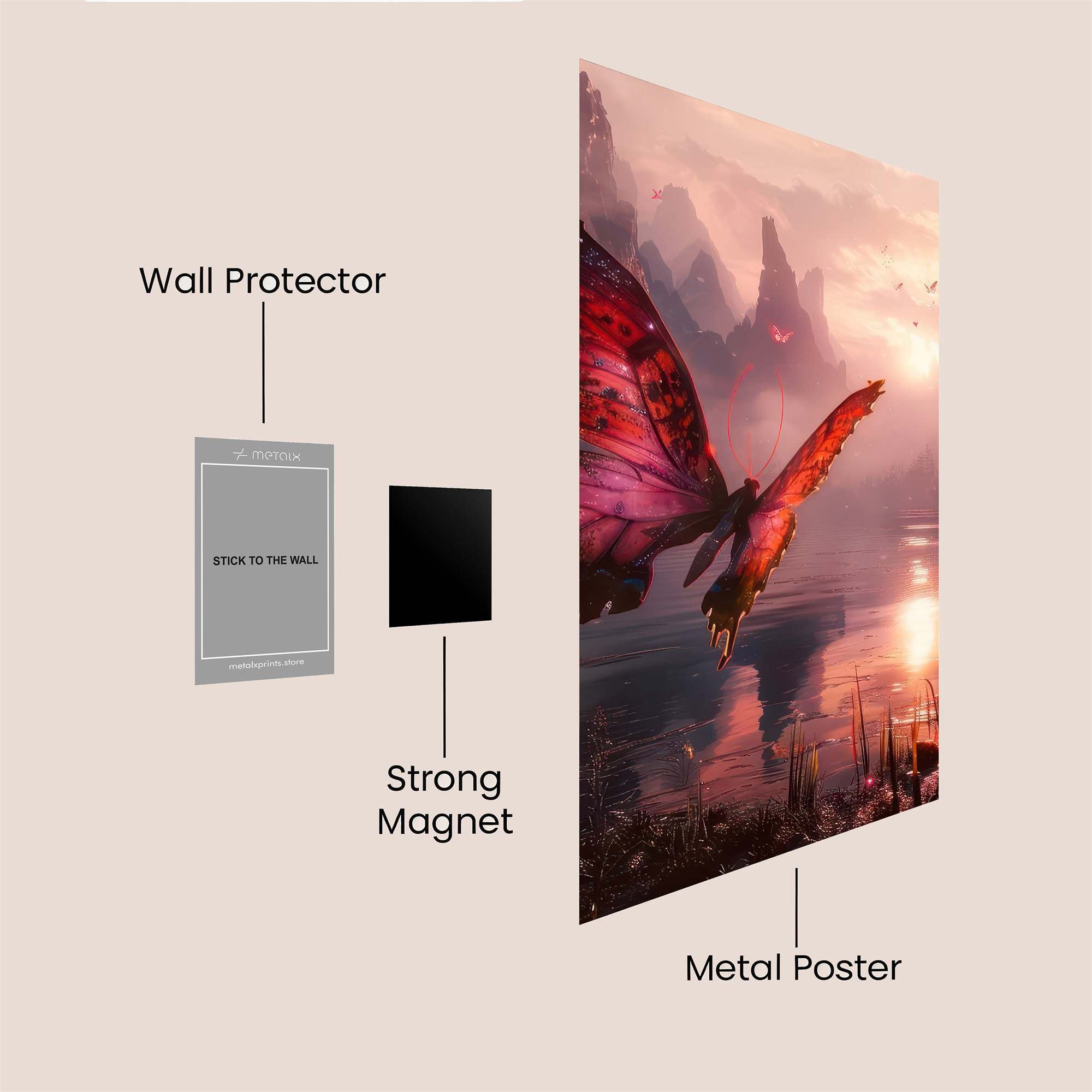 Forest Dream Safe Wall Magnetic / M