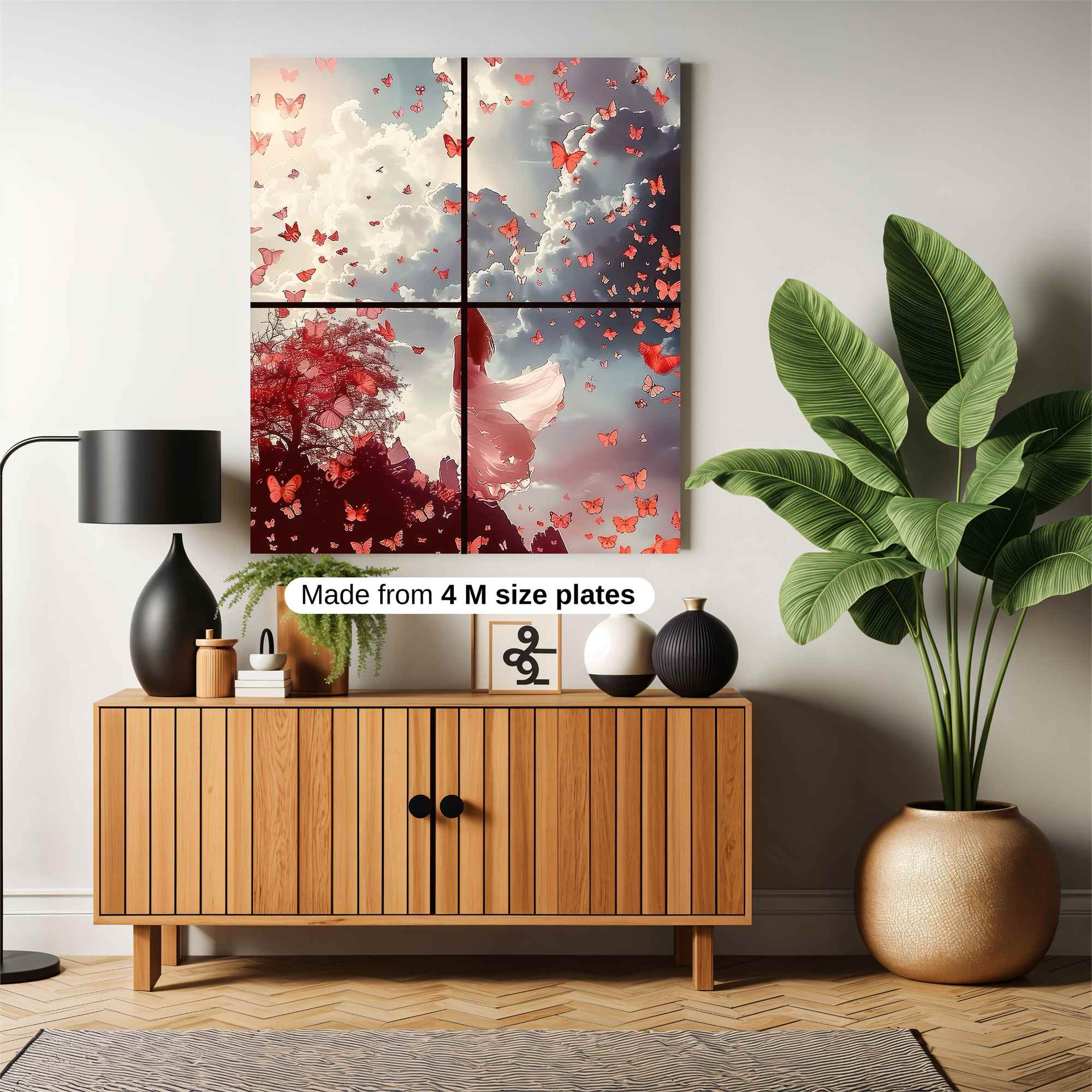 Butterfly Serenity Safe Wall Magnetic / M