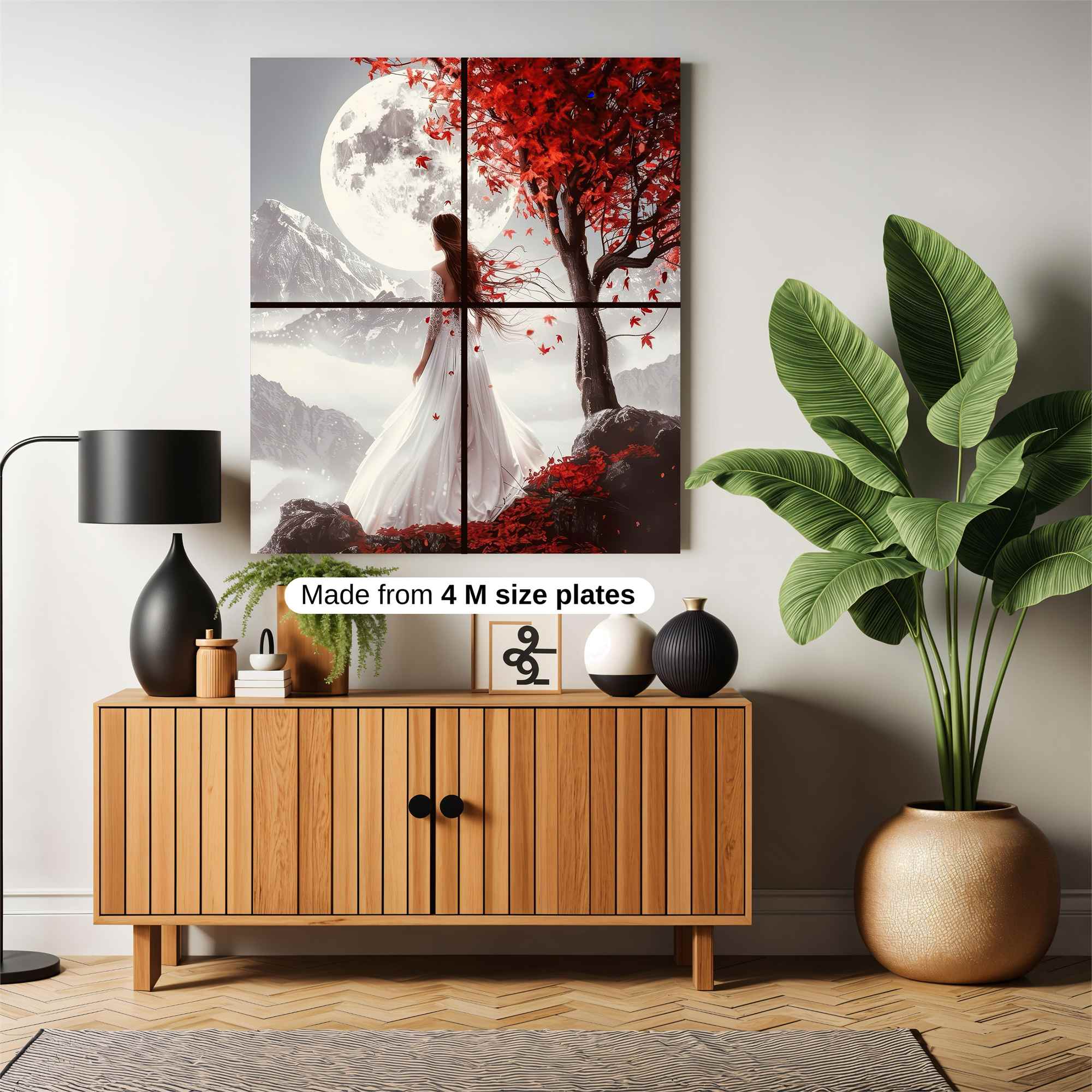 Moonlit Serenity Safe Wall Magnetic / M