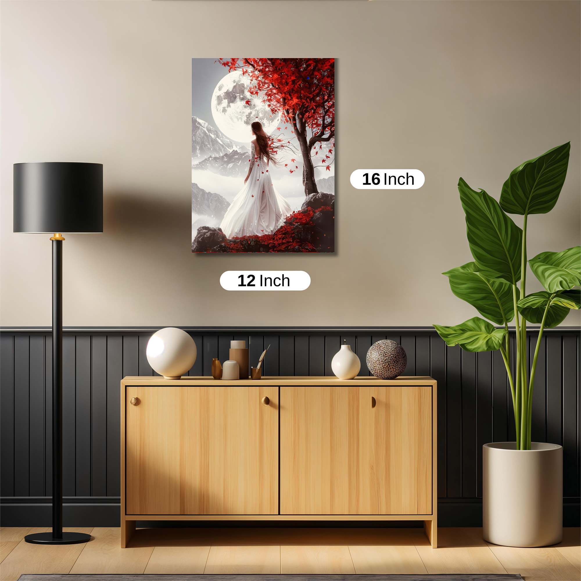 Moonlit Serenity Safe Wall Magnetic / M