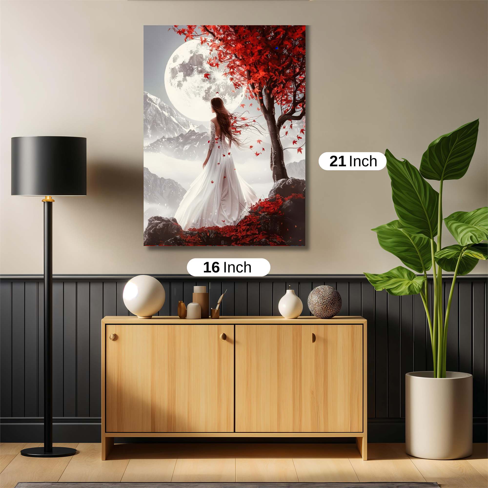 Moonlit Serenity Safe Wall Magnetic / M