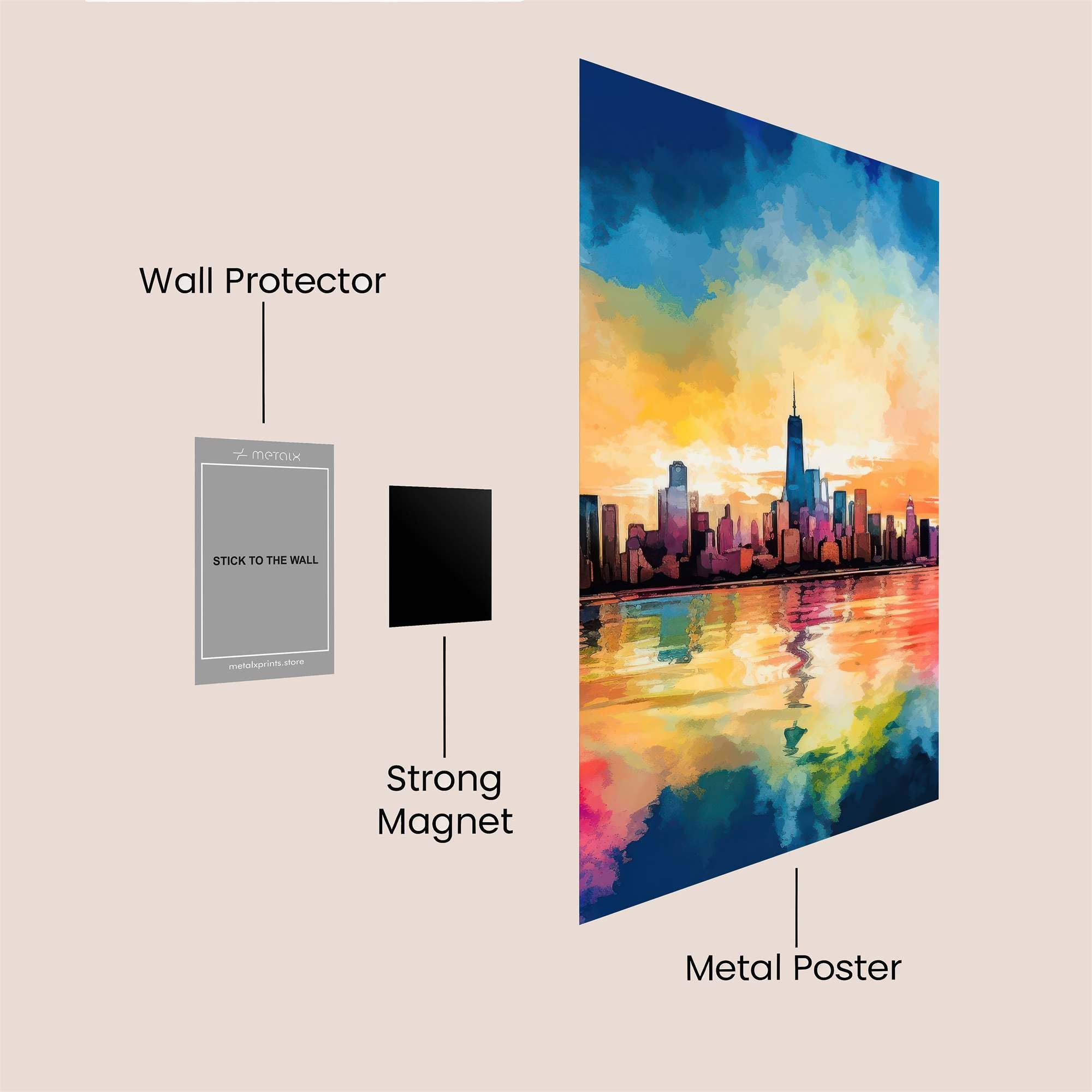 Chicago Radiant Safe Wall Magnetic / M